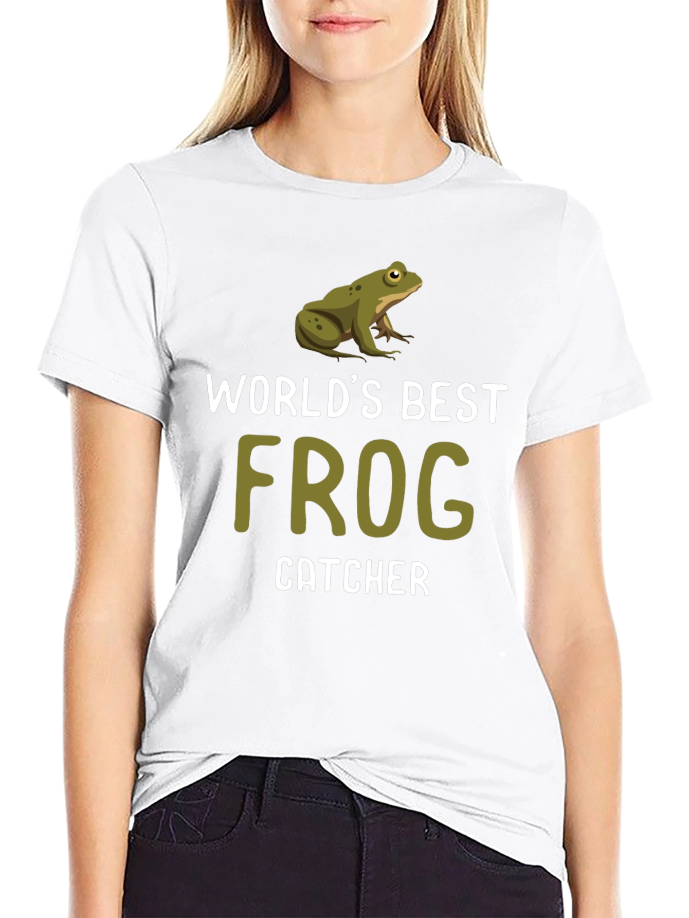 Worlds Best Frog Catcher Graphic Tee