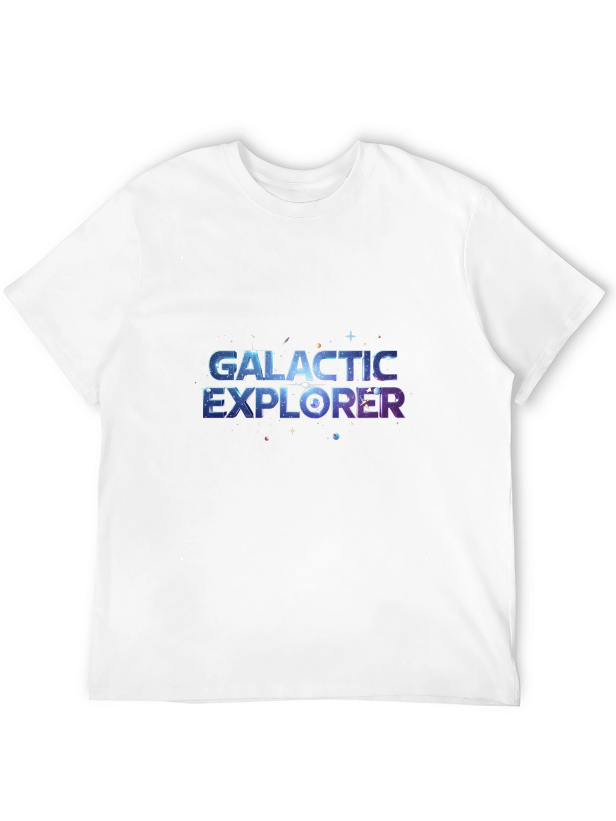 Galactic Explorer Black T-Shirt