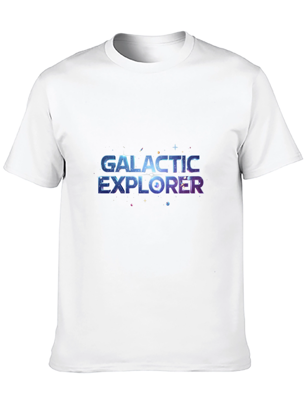 Galactic Explorer Black T-Shirt