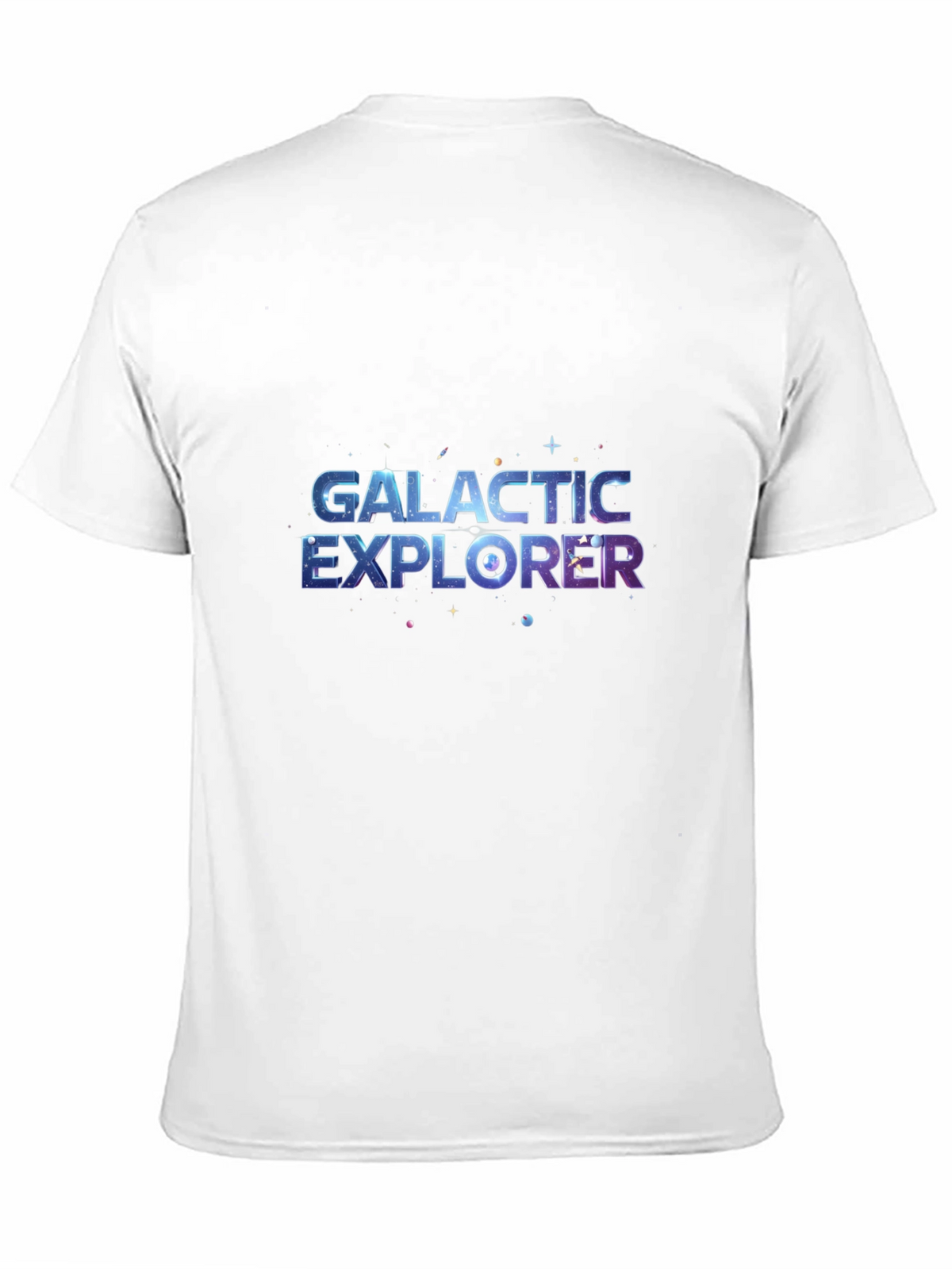 Galactic Explorer Black T-Shirt