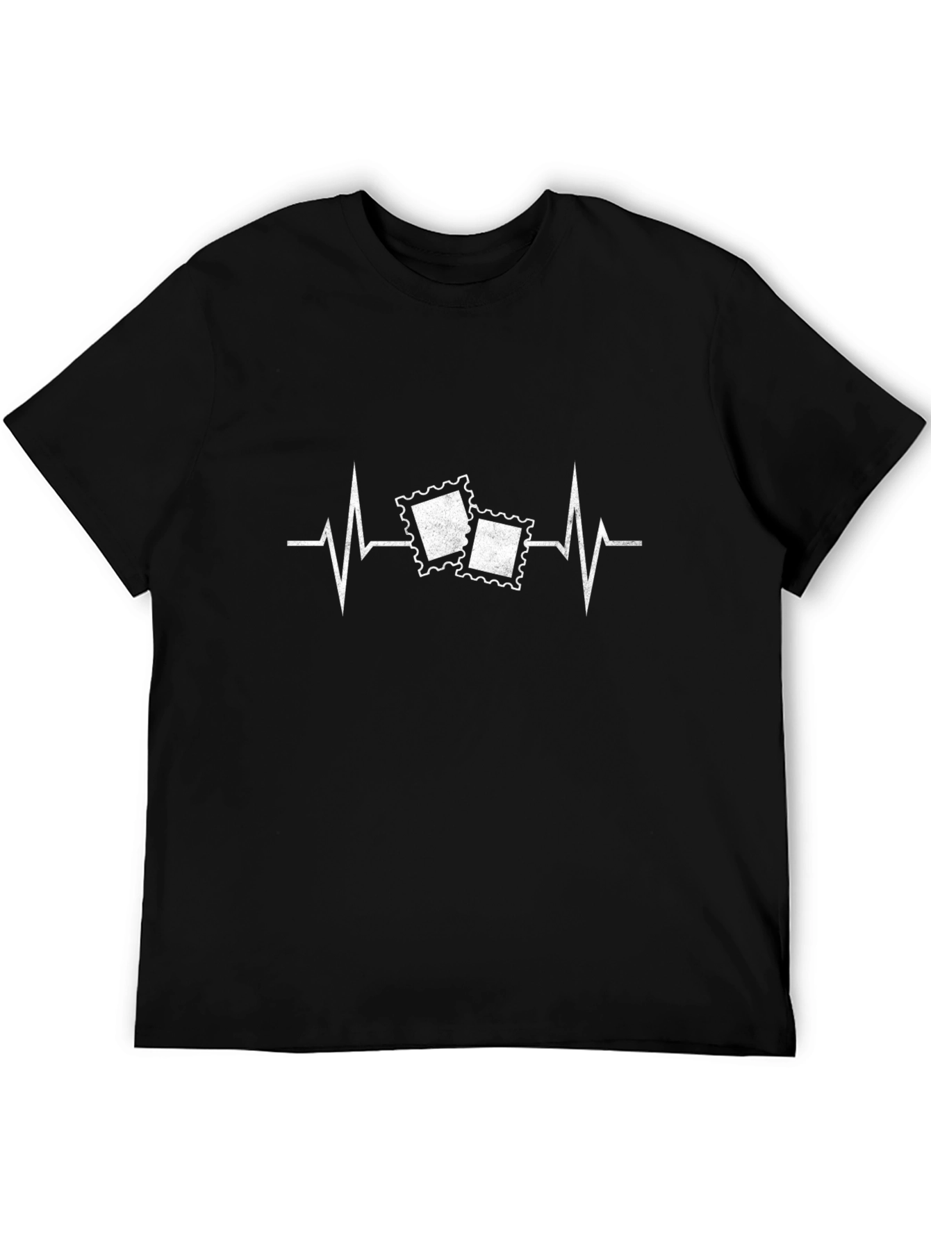Stamp Collector Heartbeat T-Shirt