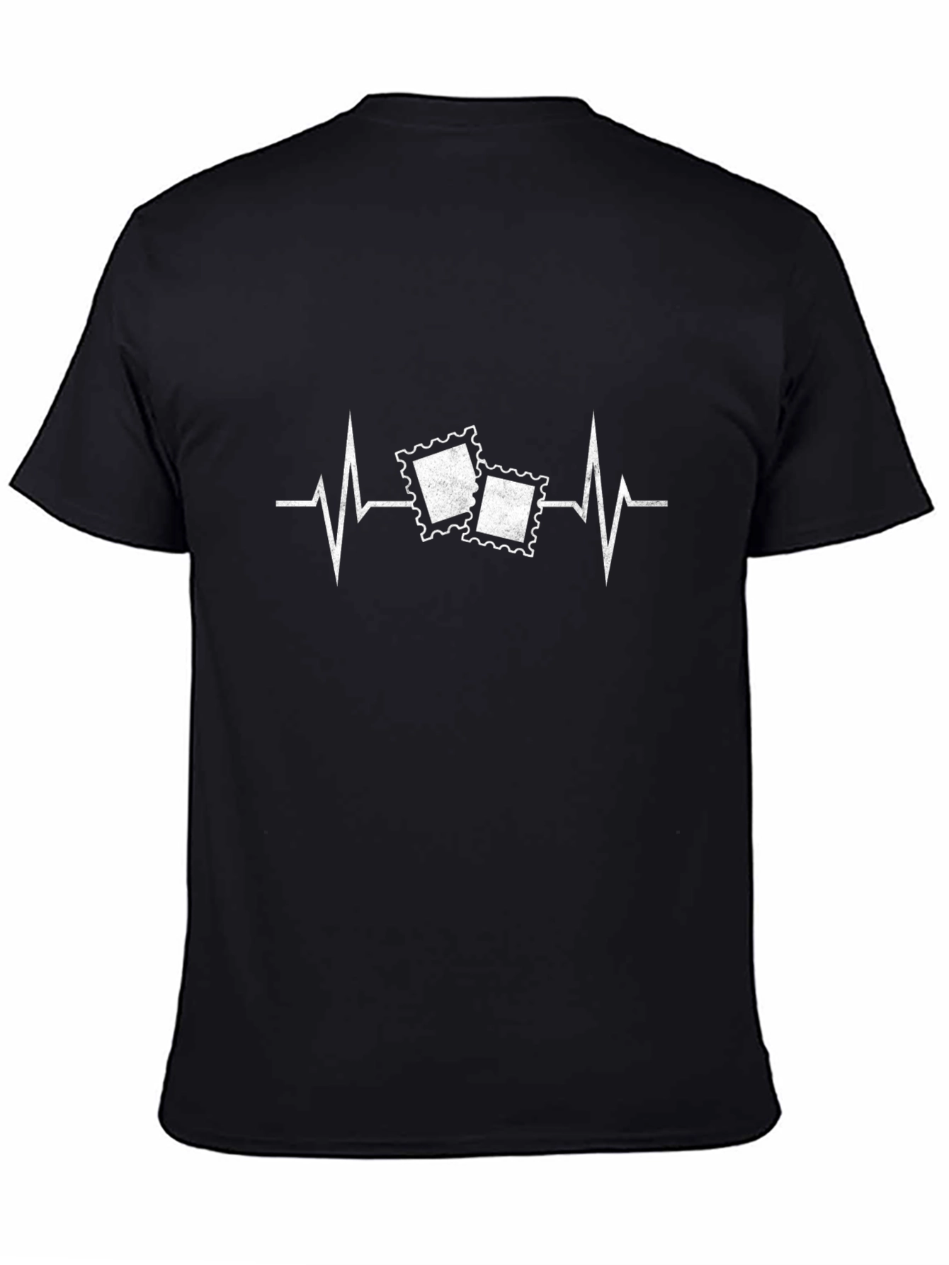 Stamp Collector Heartbeat T-Shirt