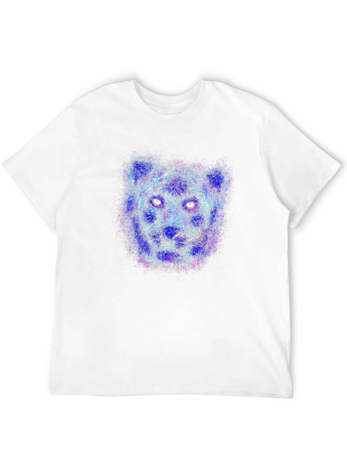 Electric Tiger Graphic T-Shirt - Unique Animal Design