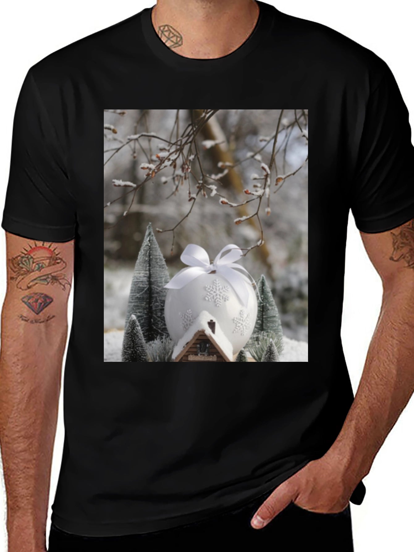 Winter Scene Graphic Tee