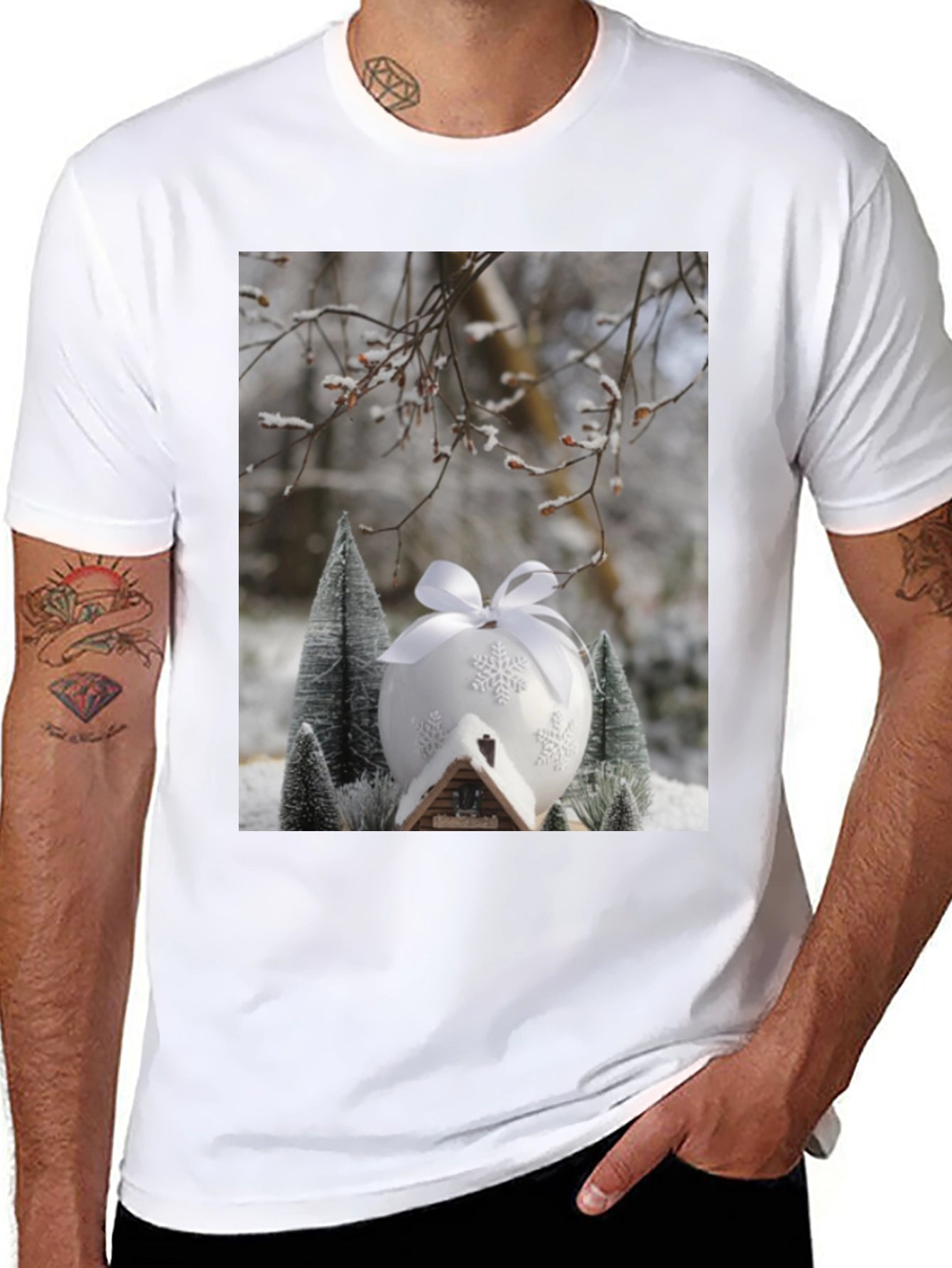 Winter Scene Graphic Tee