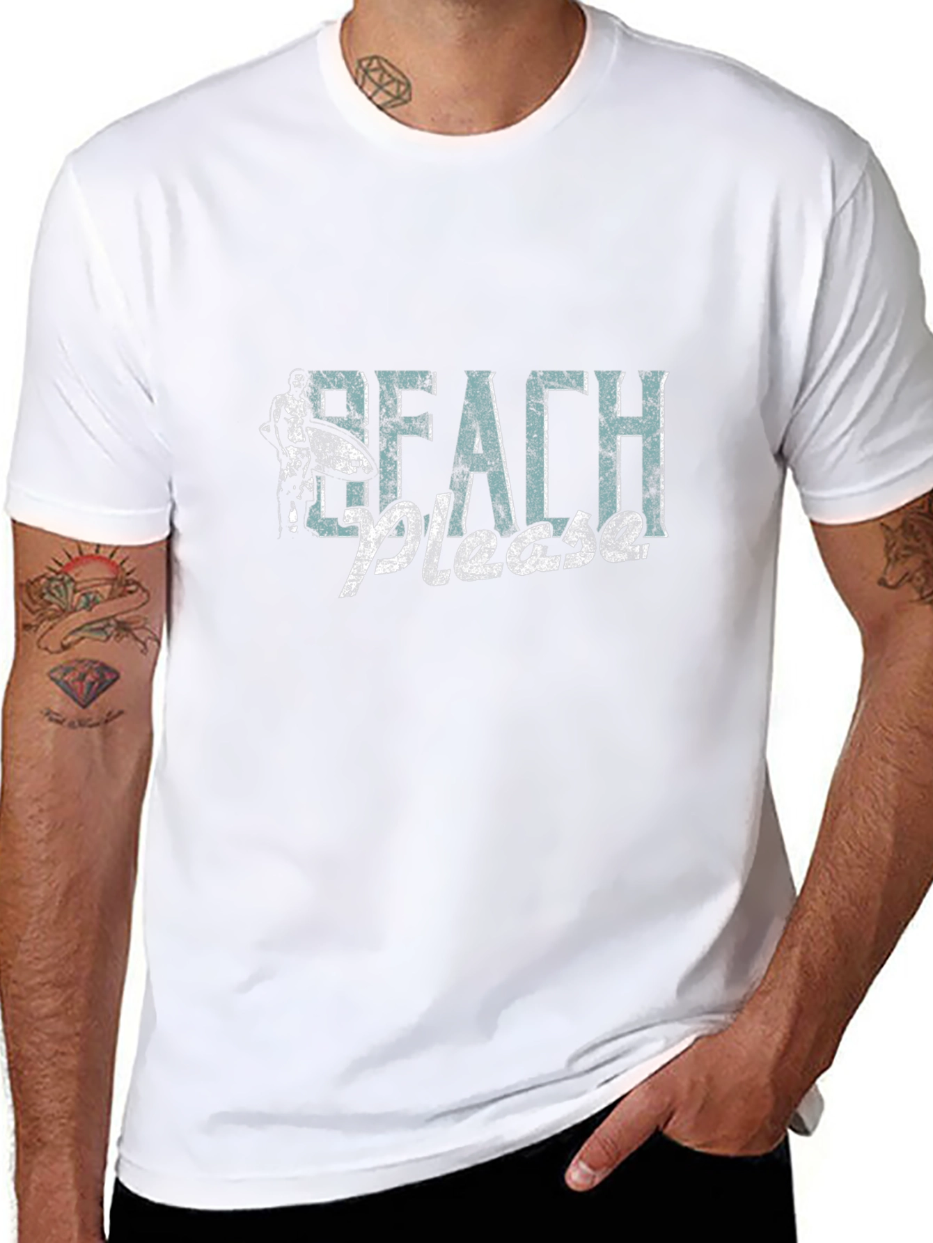 Beach Please T-Shirt: Stylish Summer Graphic Tee