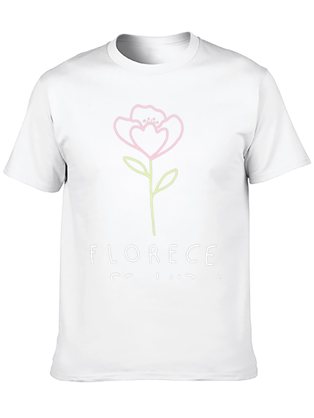 Florece Club Graphic T-Shirt - Black