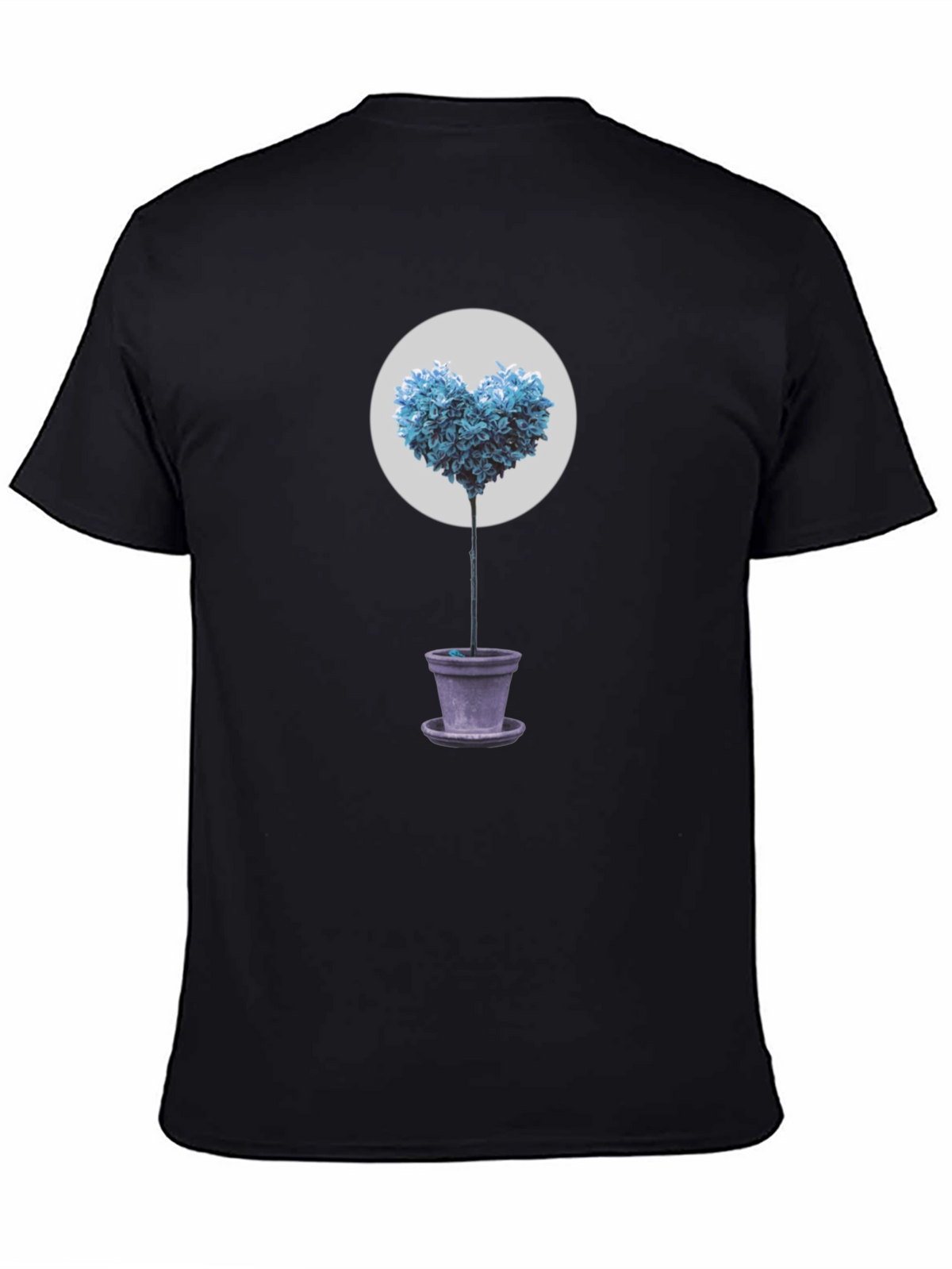 Heart Tree Graphic Tee - Black