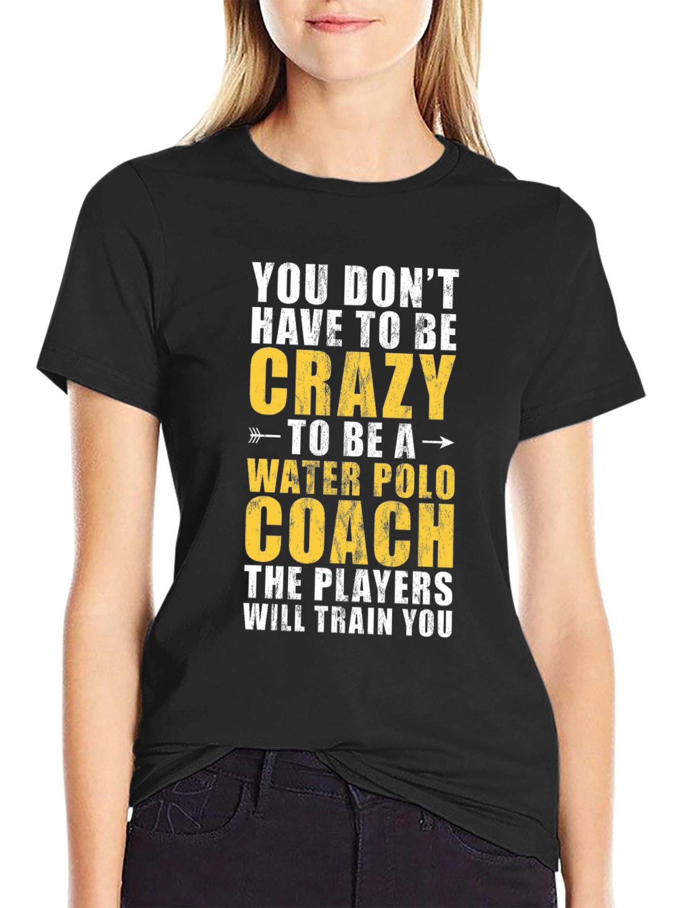 Crazy Water Polo Coach T-Shirt