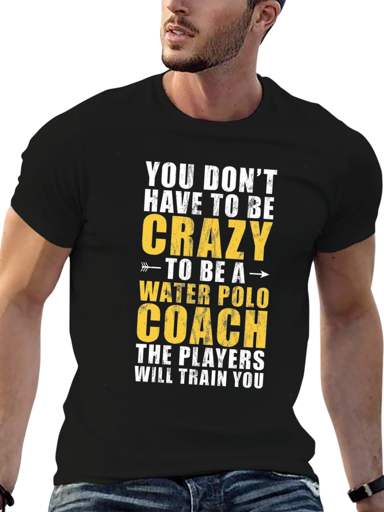 Crazy Water Polo Coach T-Shirt