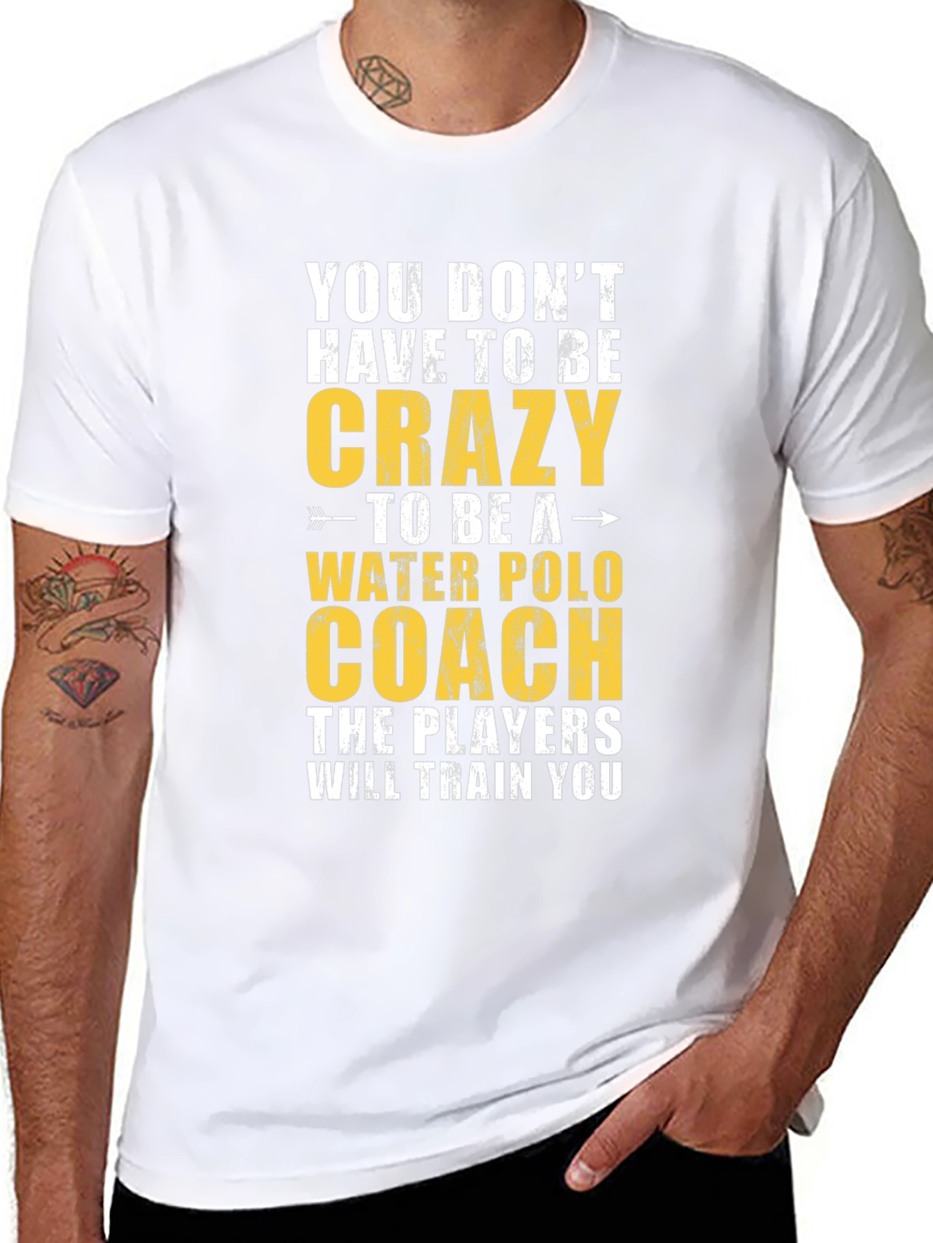 Crazy Water Polo Coach T-Shirt