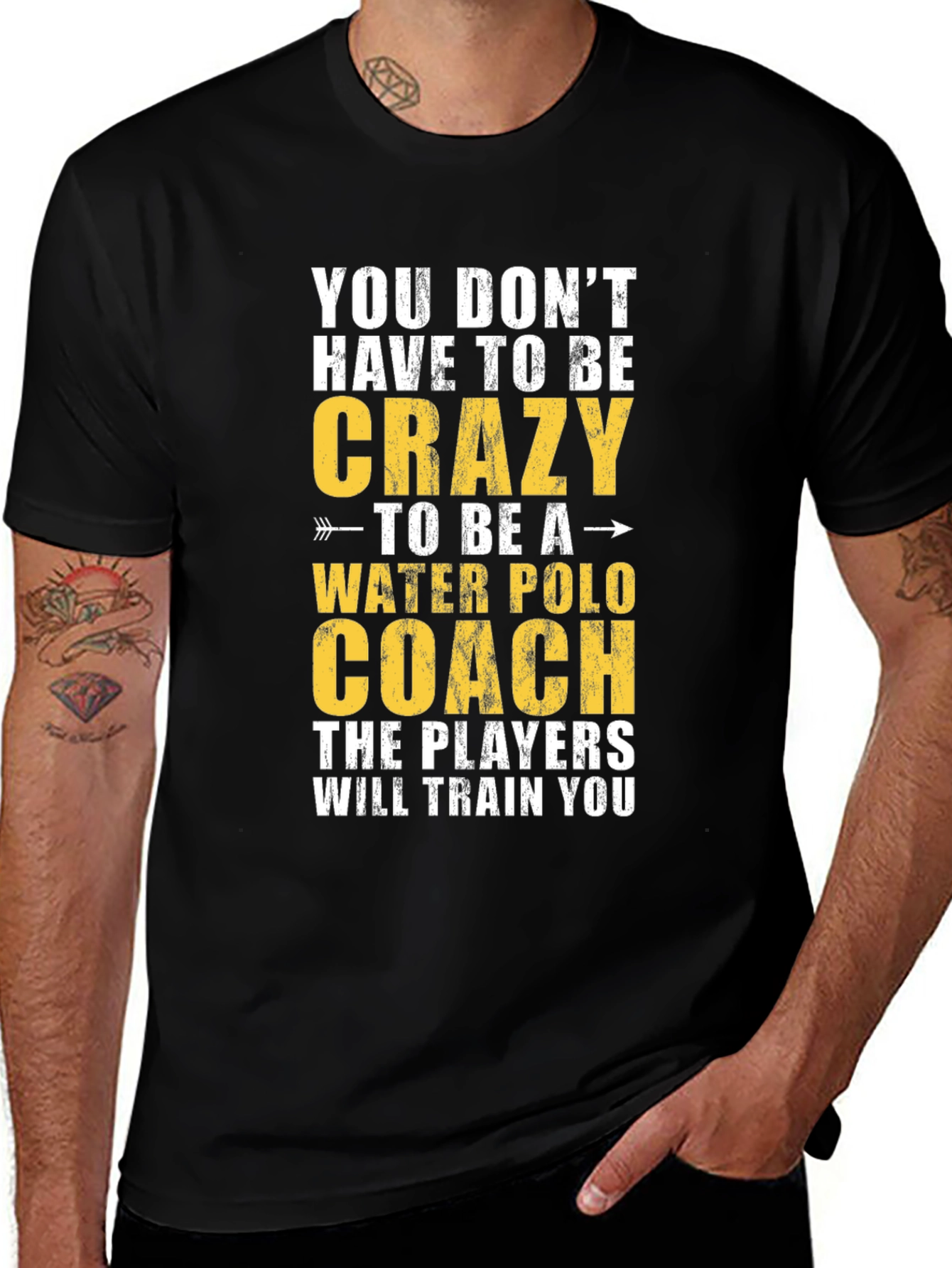 Crazy Water Polo Coach T-Shirt