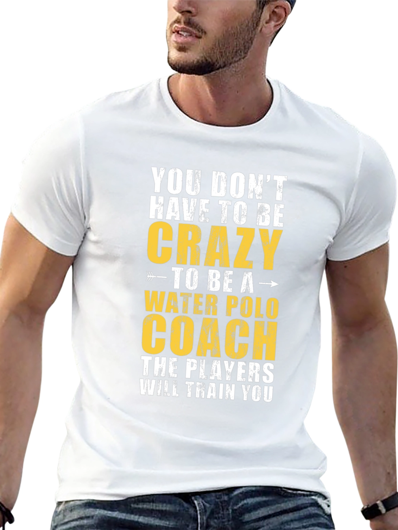 Crazy Water Polo Coach T-Shirt