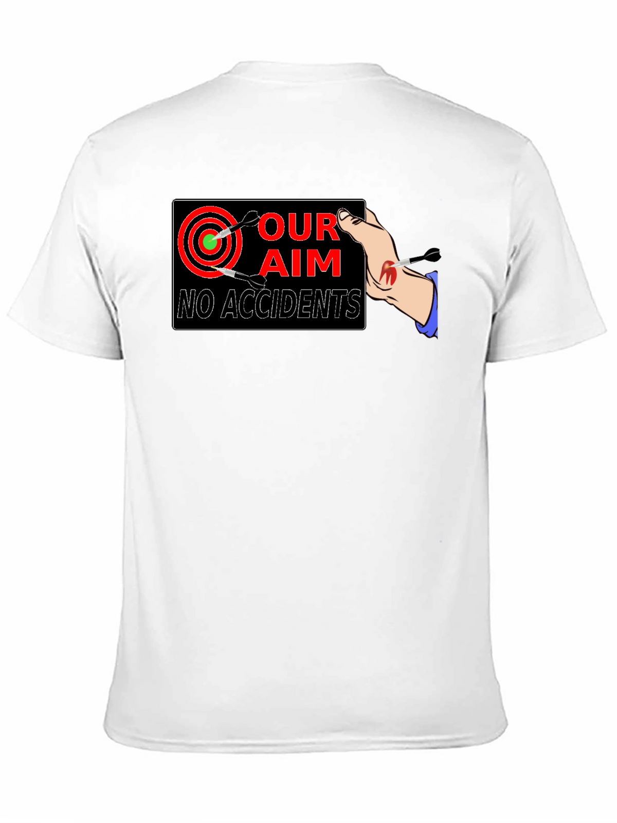Our Aim No Accidents Graphic T-Shirt