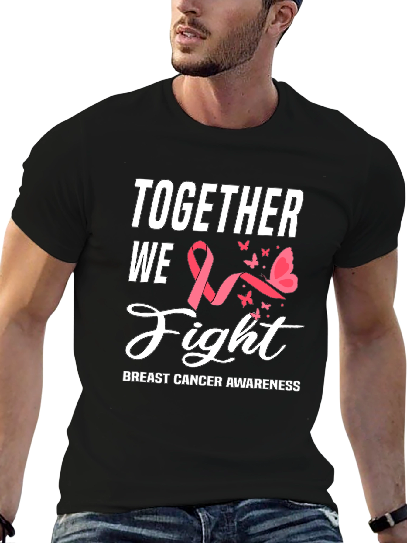 Breast Cancer Awareness Tee - Together We Fight