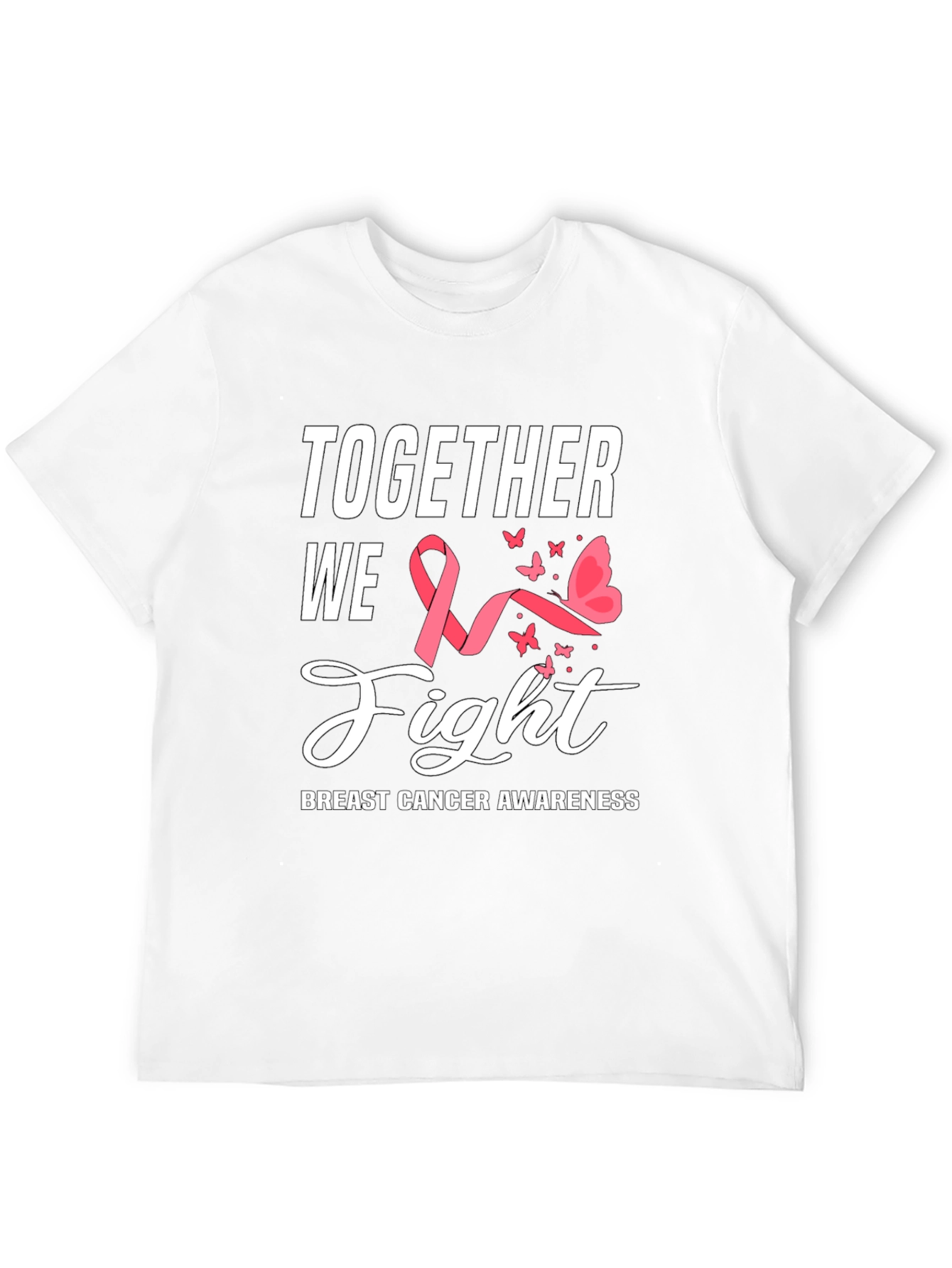 Breast Cancer Awareness Tee - Together We Fight