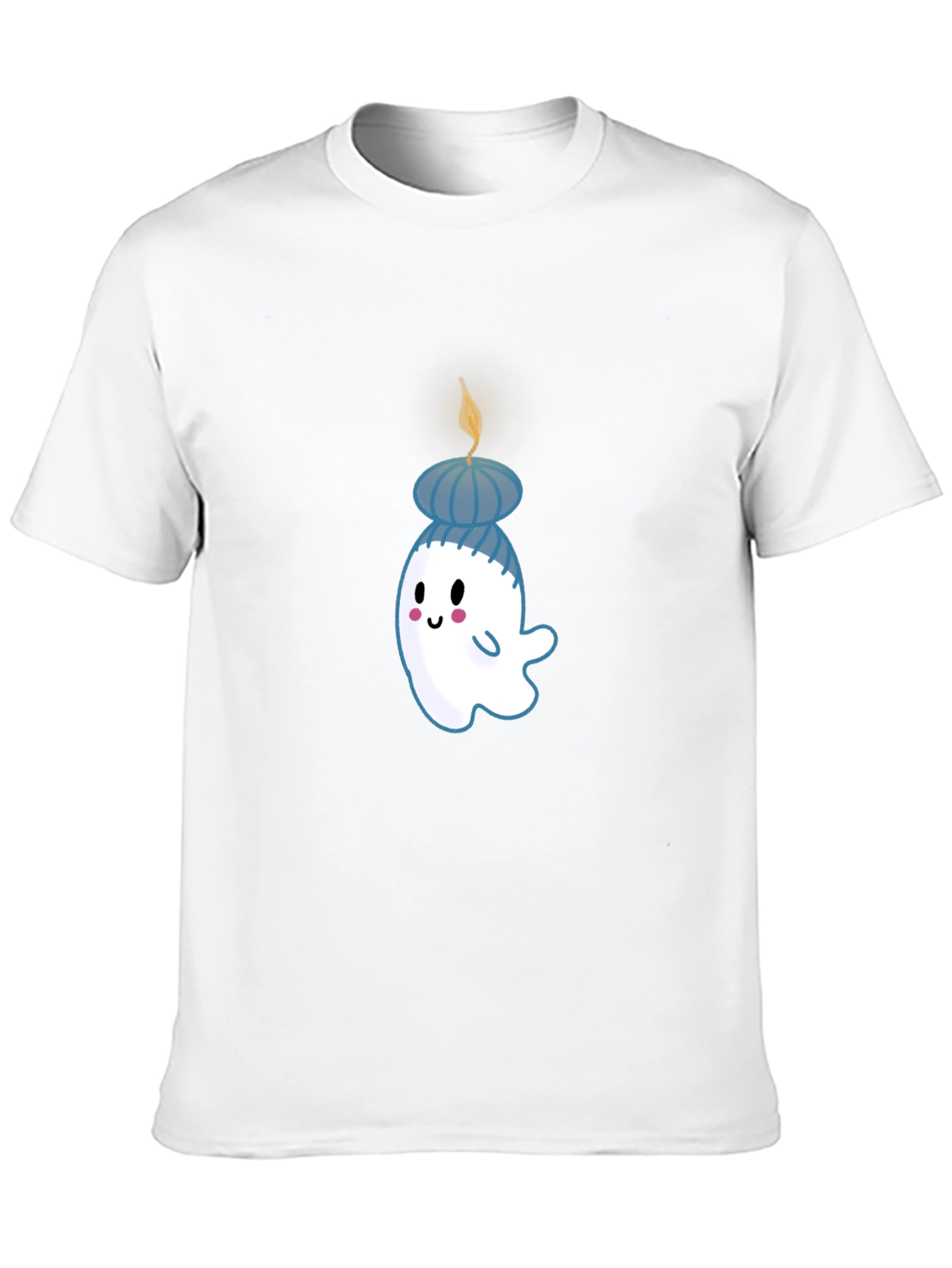 Ghost Candle T-Shirt - Cute & Unique
