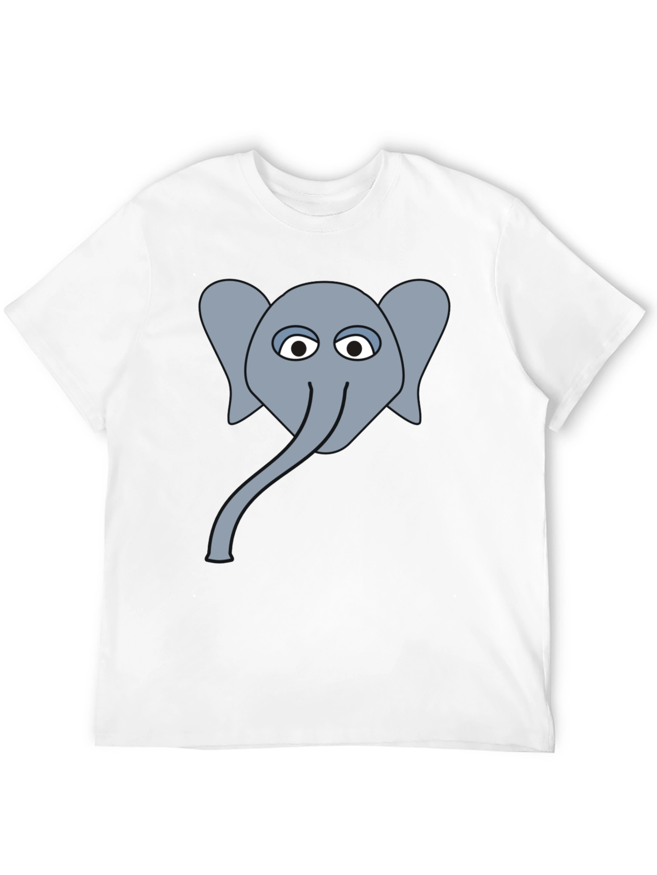 Elephant Graphic Tee - Mens Black T-Shirt