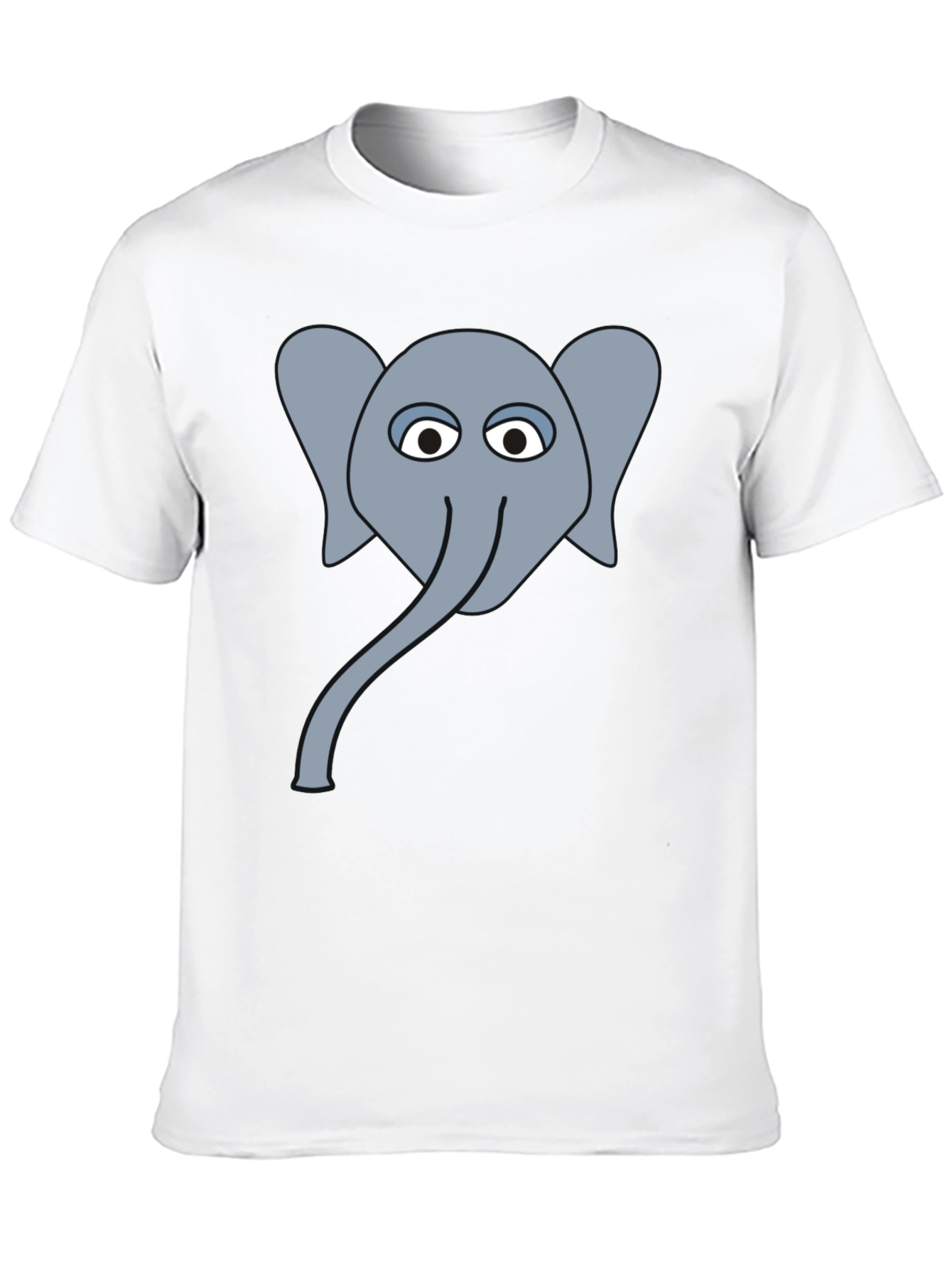 Elephant Graphic Tee - Mens Black T-Shirt