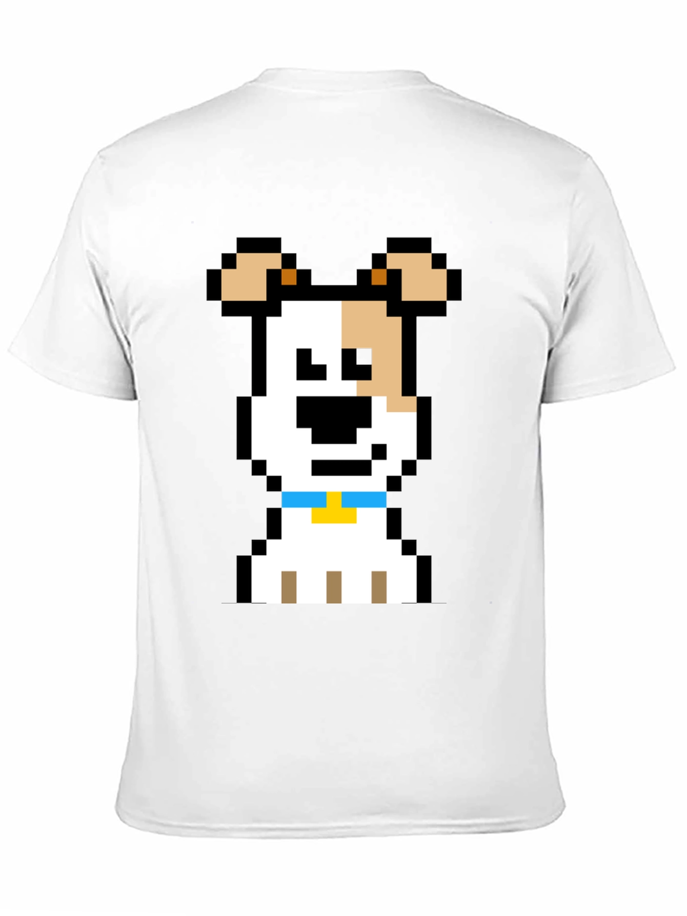 Pixel Dog Graphic Tee - Black T-Shirt