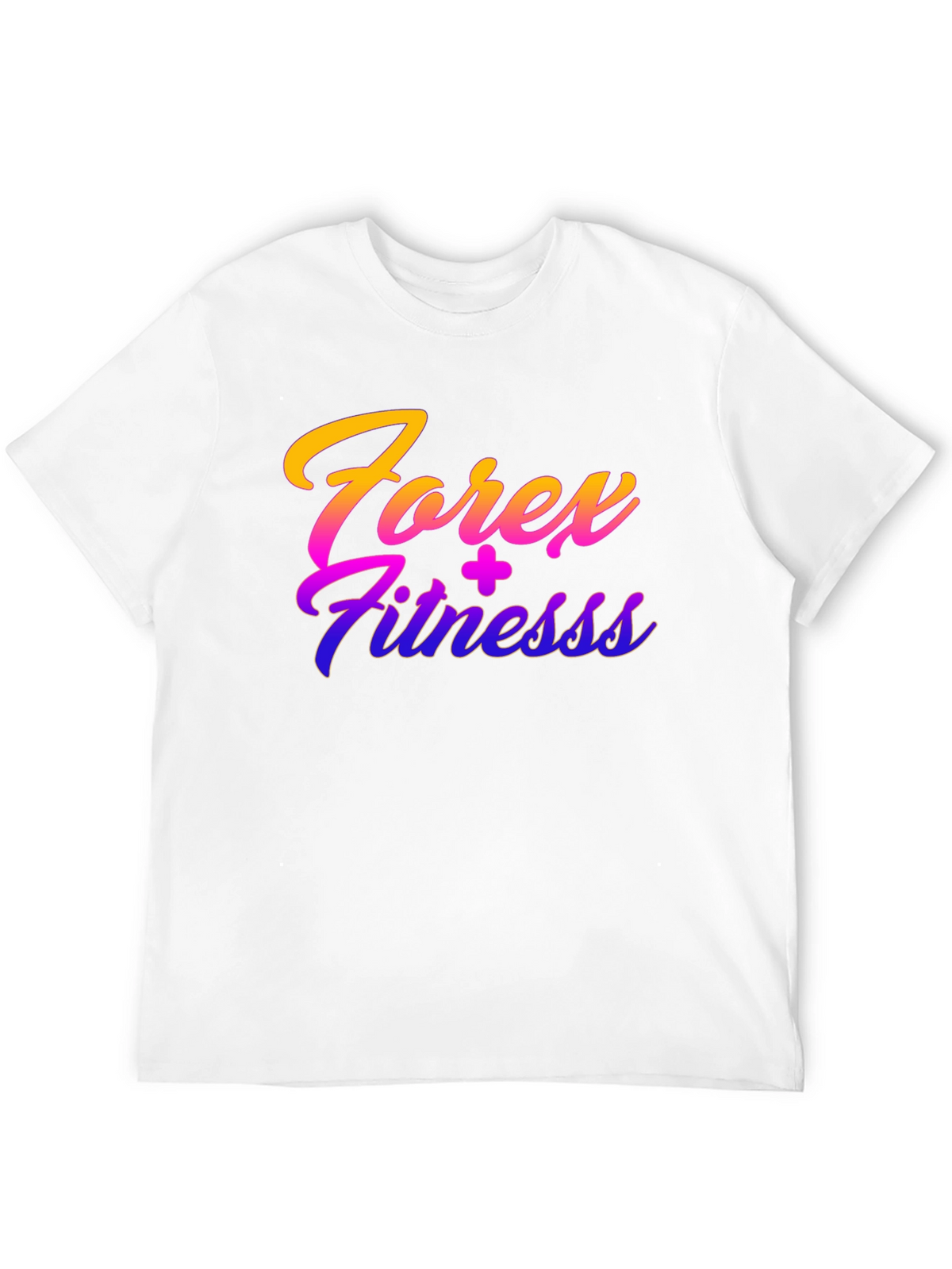 Forex Fitness Black Graphic T-Shirt