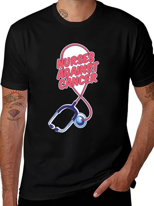Nurses Against Cancer Graphic Tee - Support & Style