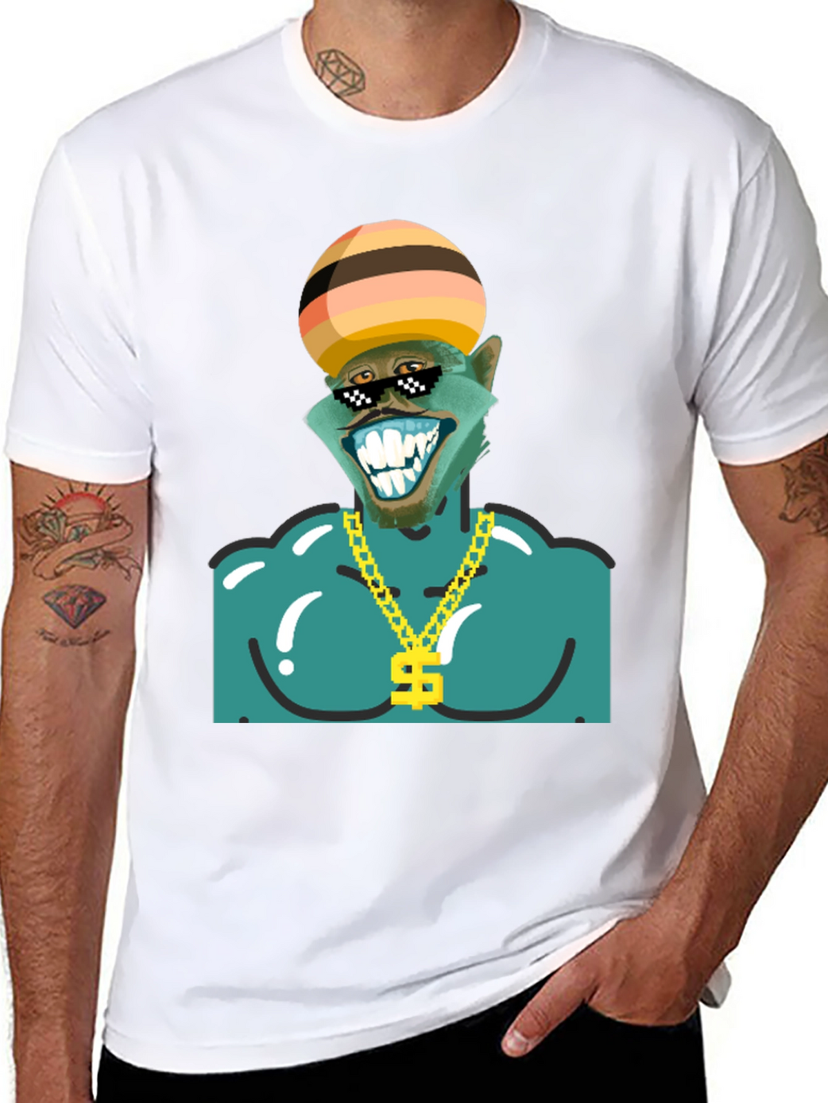 Funky Monkey Graphic Tee