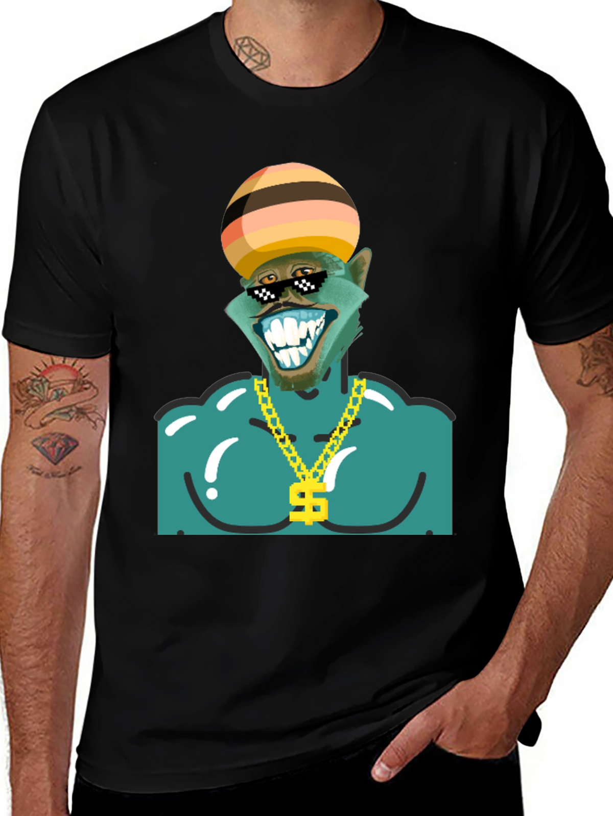 Funky Monkey Graphic Tee