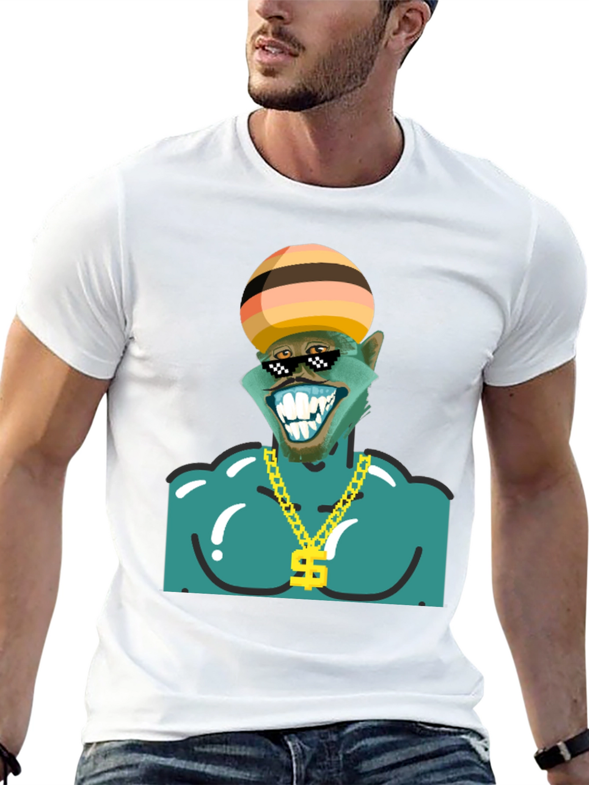 Funky Monkey Graphic Tee
