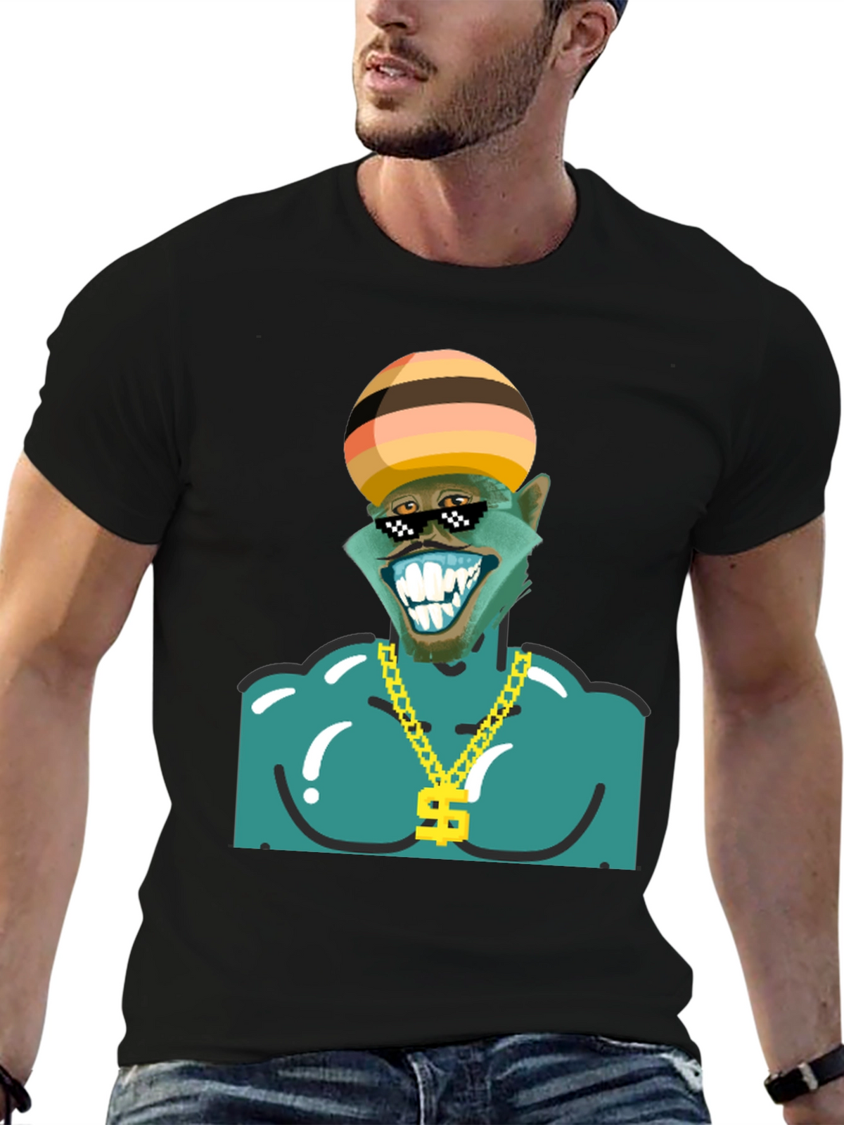 Funky Monkey Graphic Tee