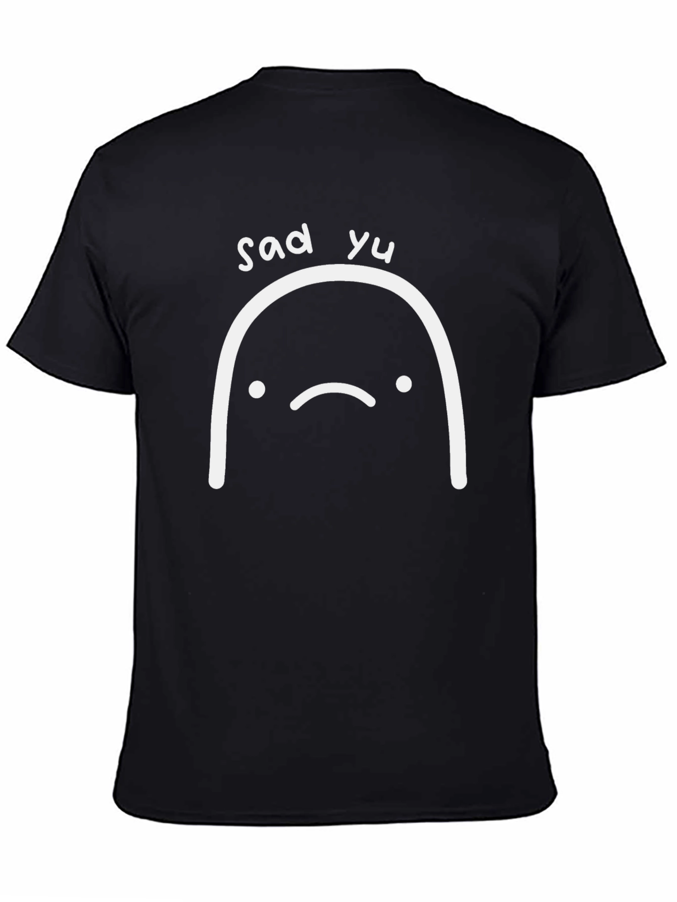 Sad Yu T-Shirt - Soft Cotton Blend