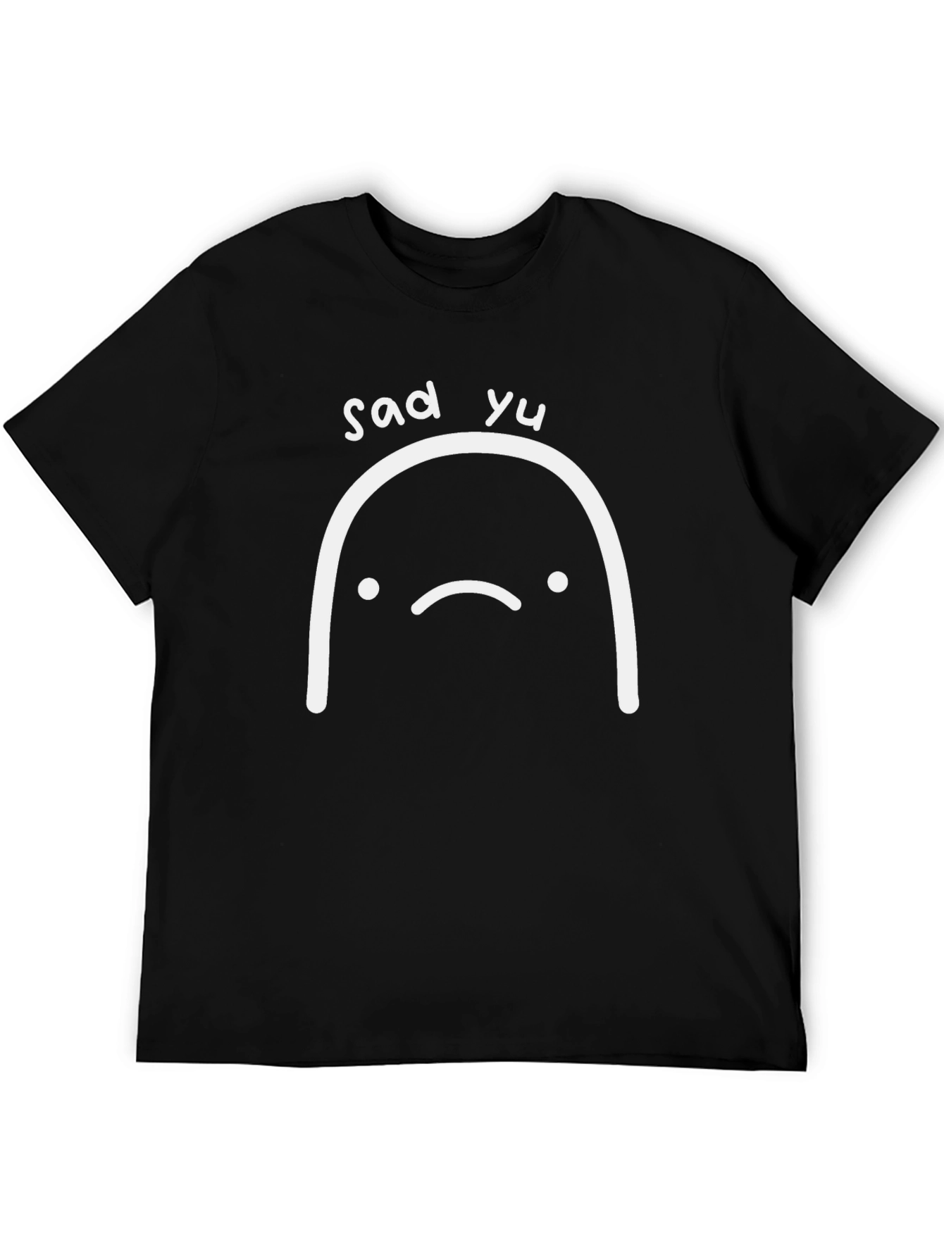 Sad Yu T-Shirt - Soft Cotton Blend