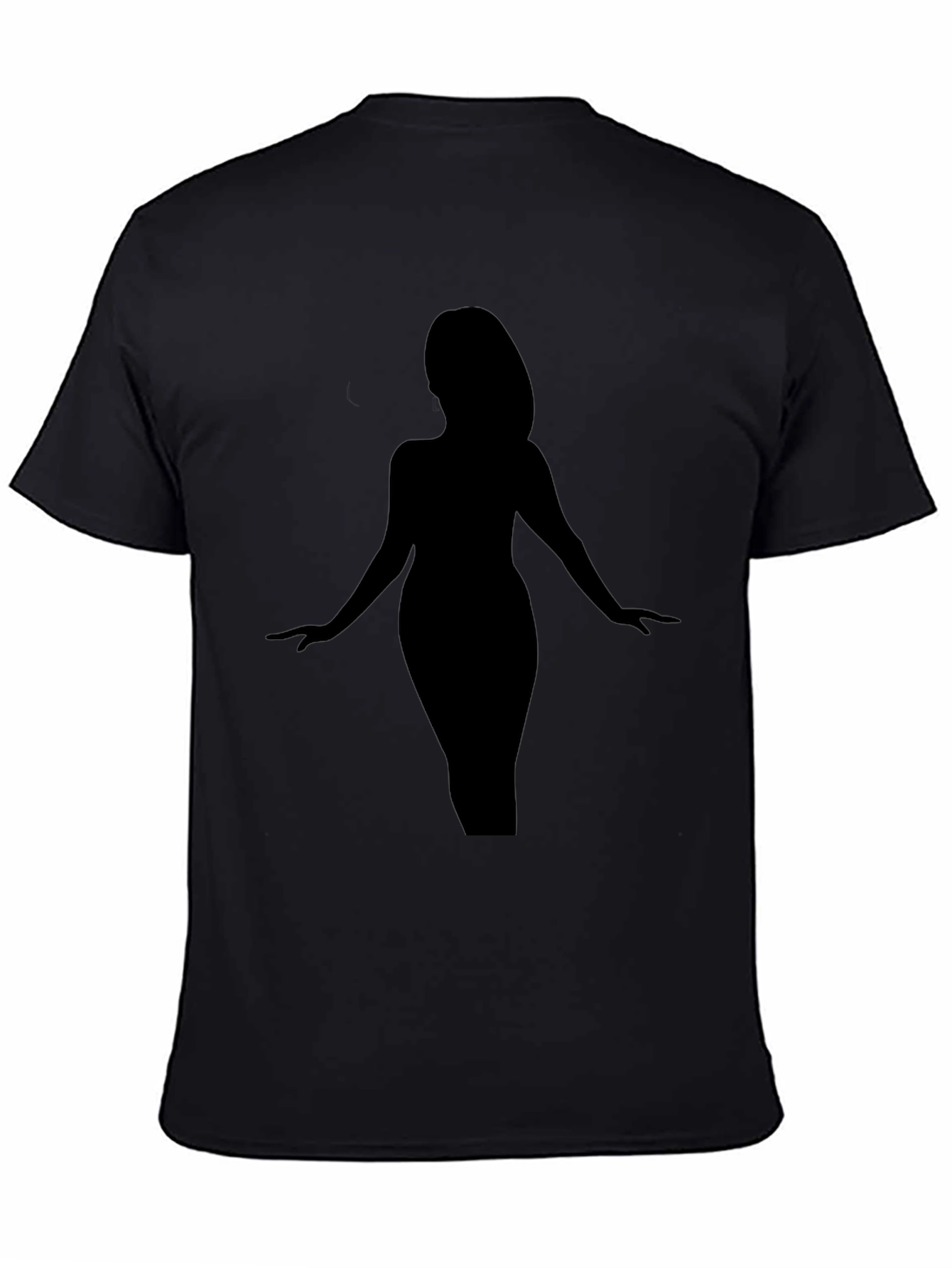 Silhouette Graphic Black T-Shirt