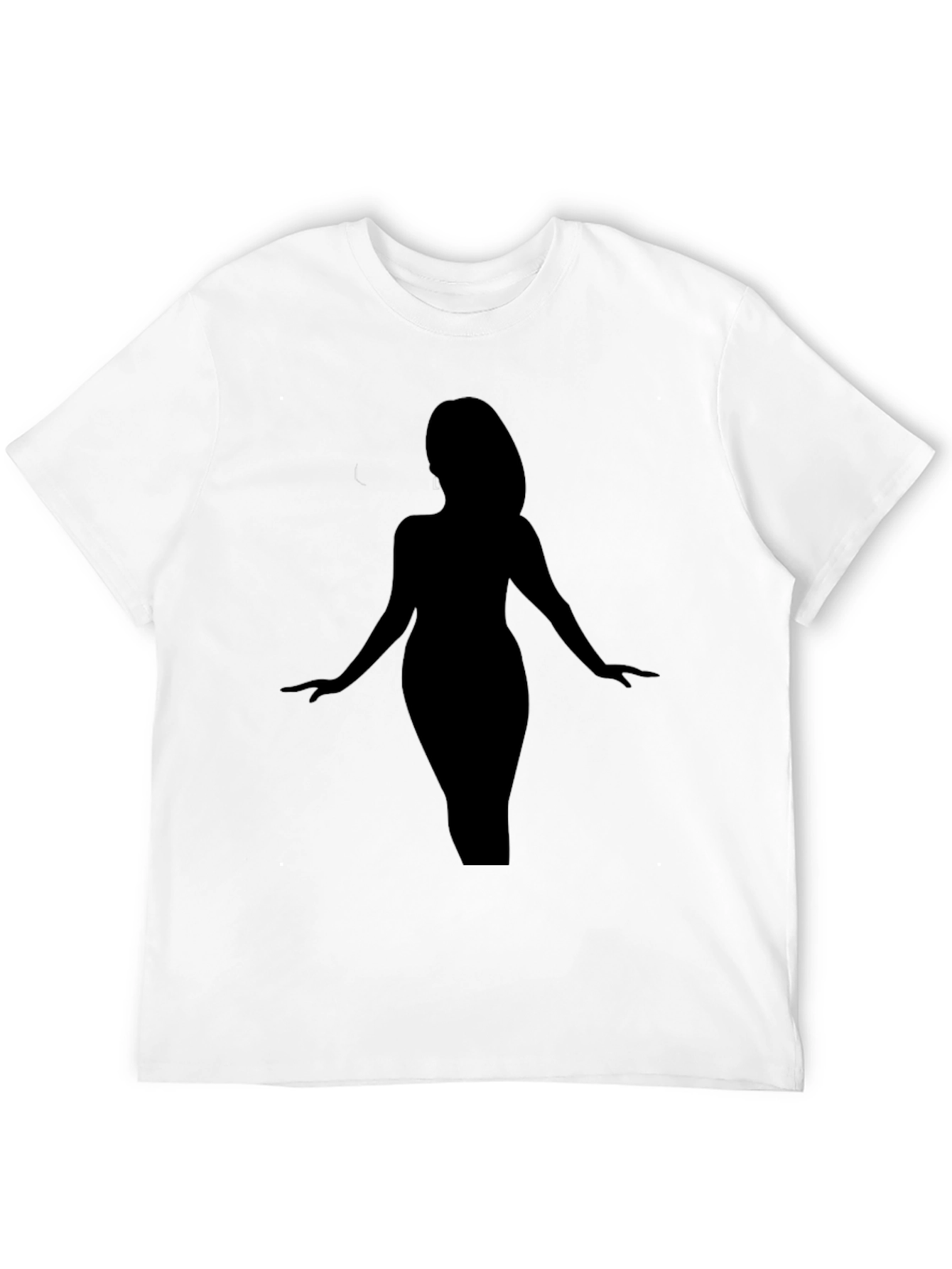 Silhouette Graphic Black T-Shirt