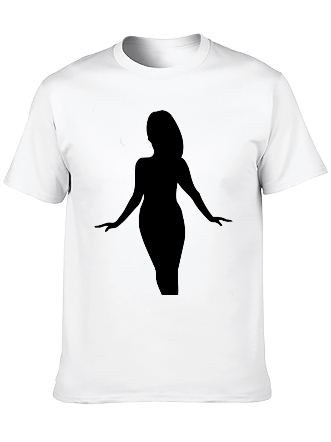 Silhouette Graphic Black T-Shirt