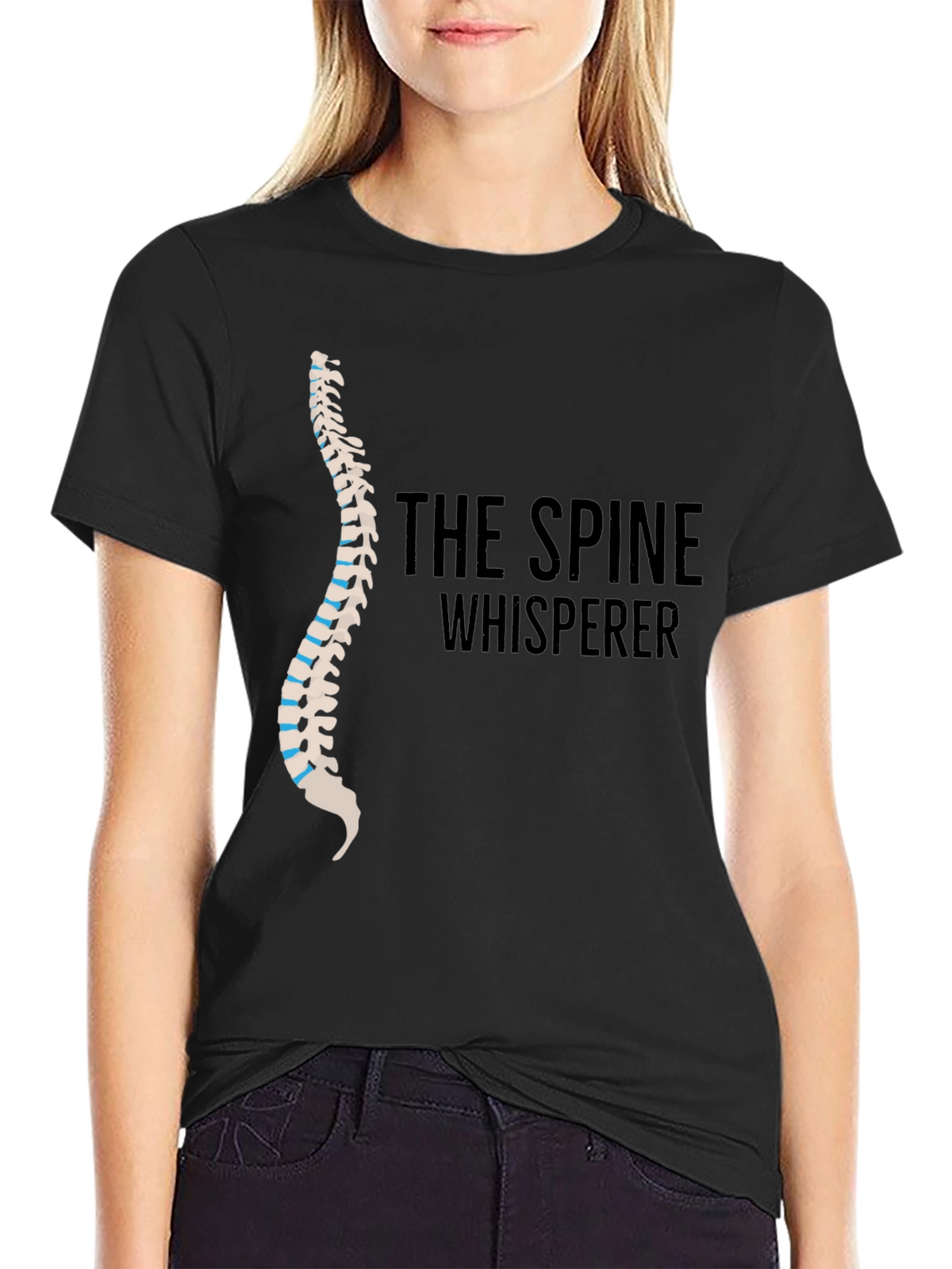 Spine Whisperer Graphic T-Shirt - Chiropractor Gift