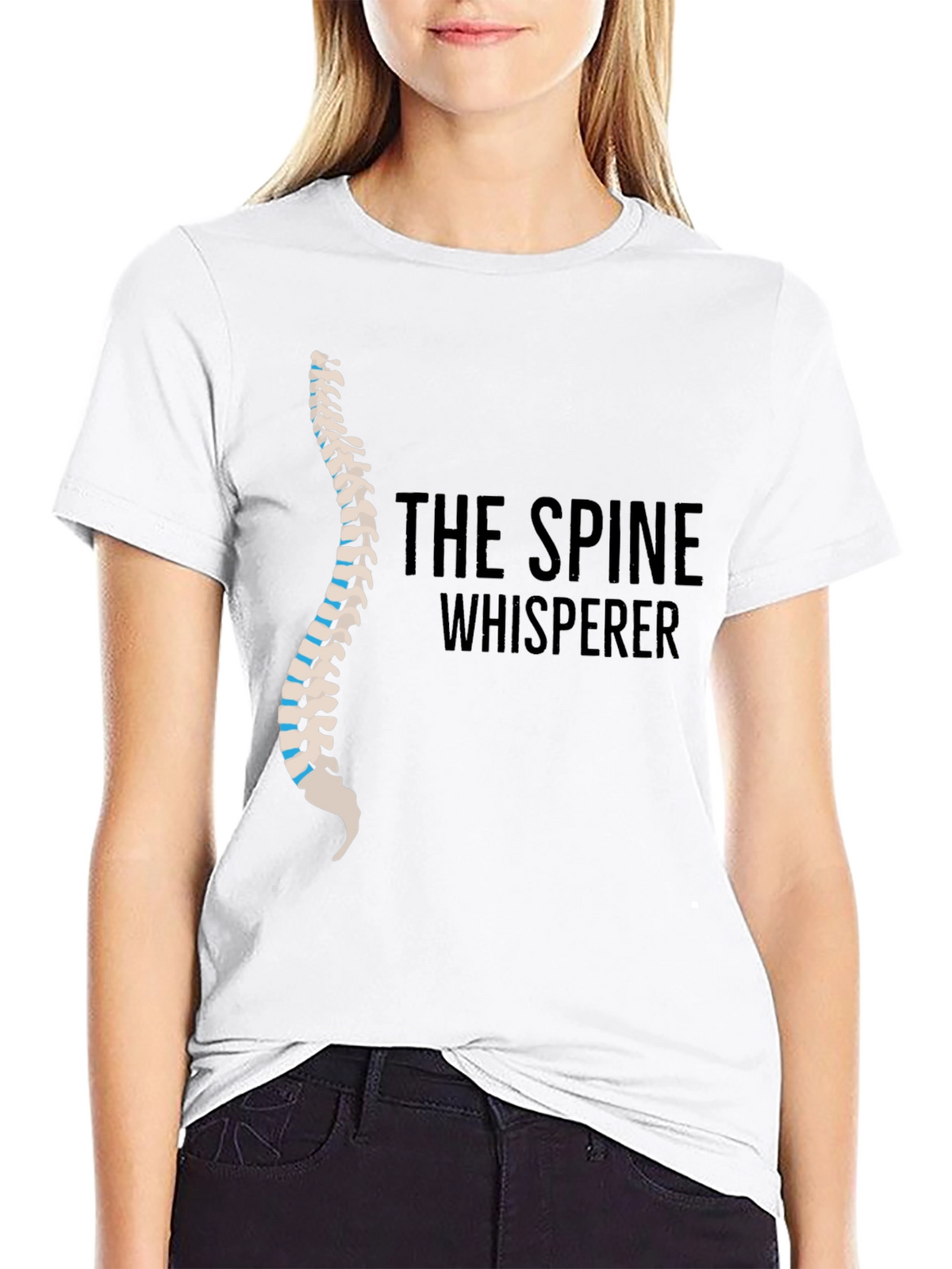 Spine Whisperer Graphic T-Shirt - Chiropractor Gift