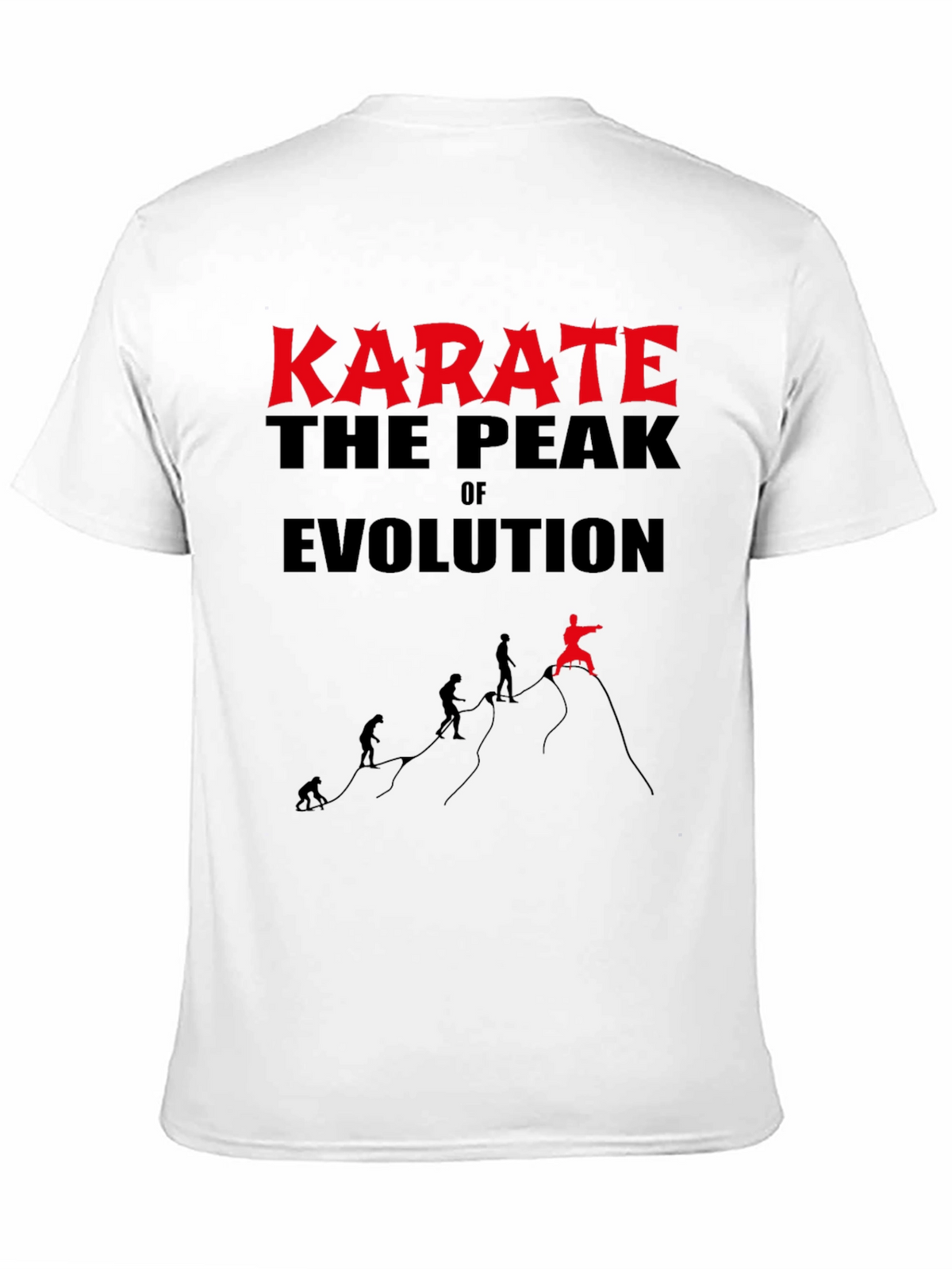 Karate Evolution T-Shirt - Martial Arts Peak