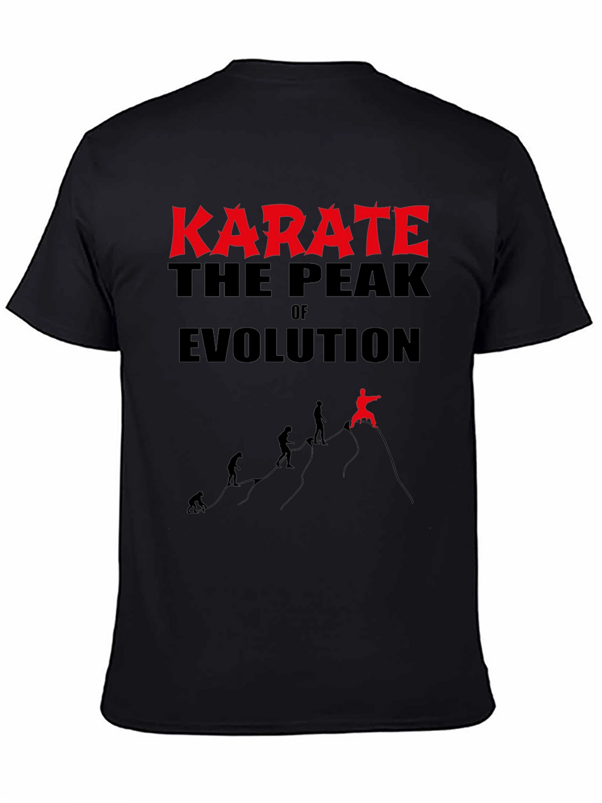 Karate Evolution T-Shirt - Martial Arts Peak