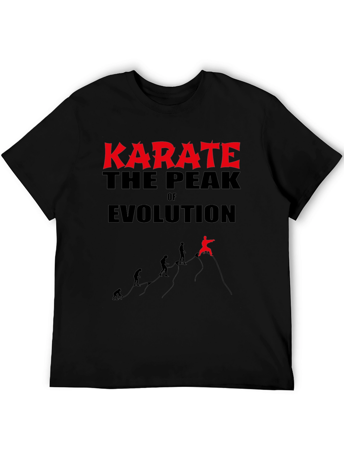 Karate Evolution T-Shirt - Martial Arts Peak