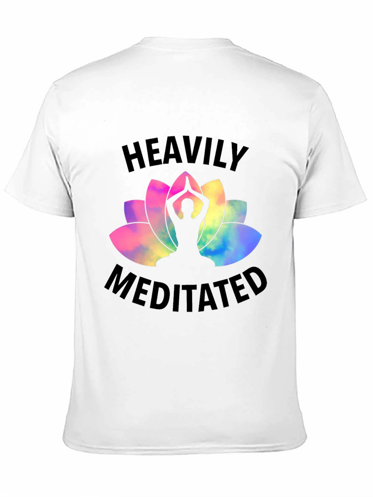 Heavily Meditated Yoga Lotus Graphic Tee