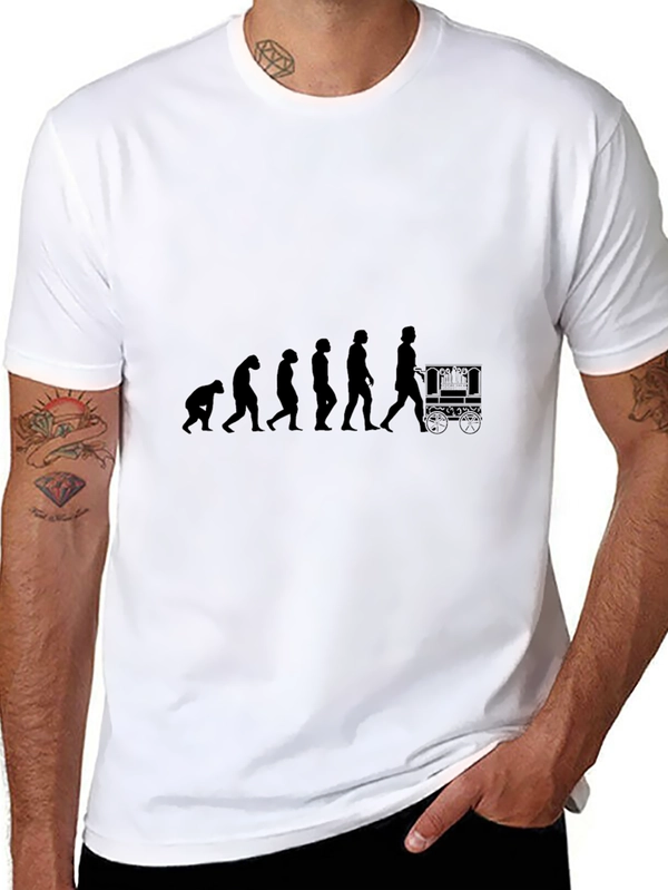 Evolution of a Vendor Black T-Shirt