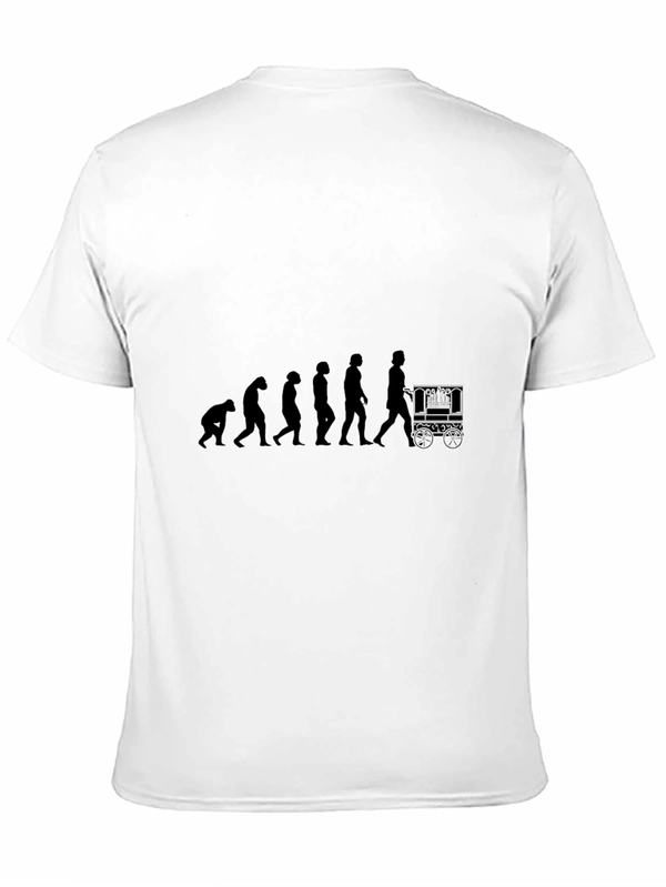 Evolution of a Vendor Black T-Shirt