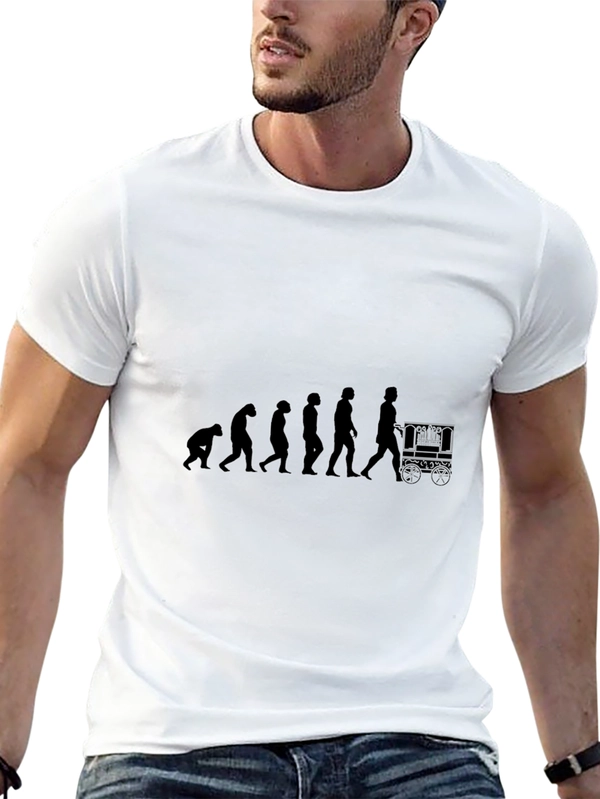 Evolution of a Vendor Black T-Shirt