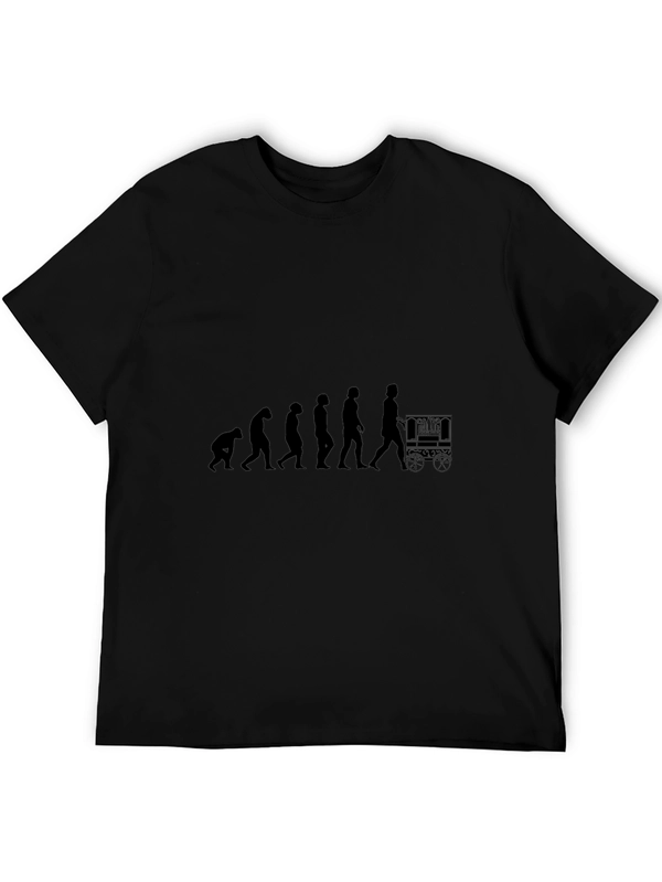 Evolution of a Vendor Black T-Shirt