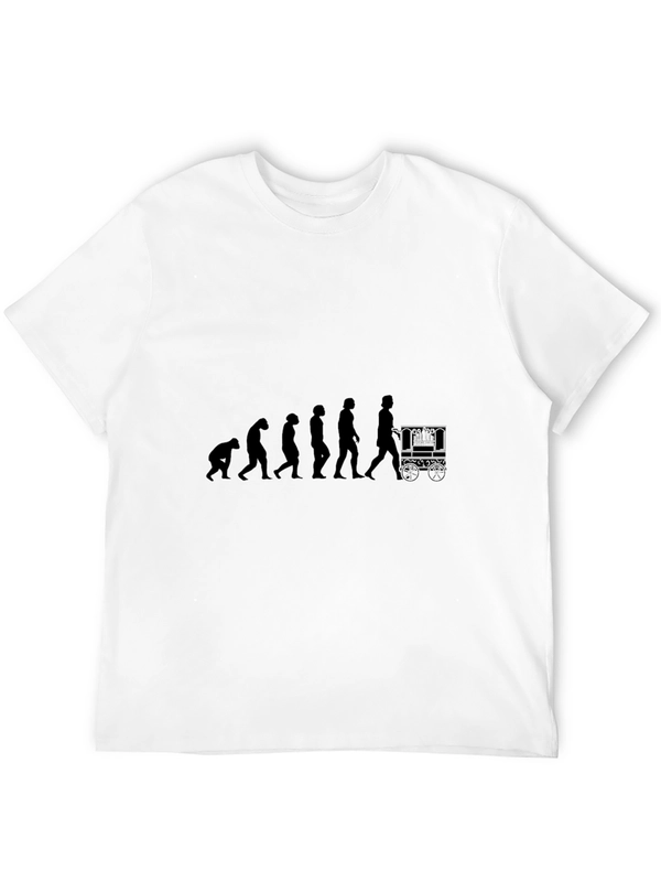 Evolution of a Vendor Black T-Shirt