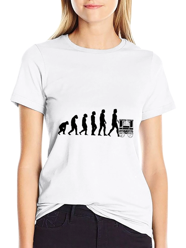 Evolution of a Vendor Black T-Shirt