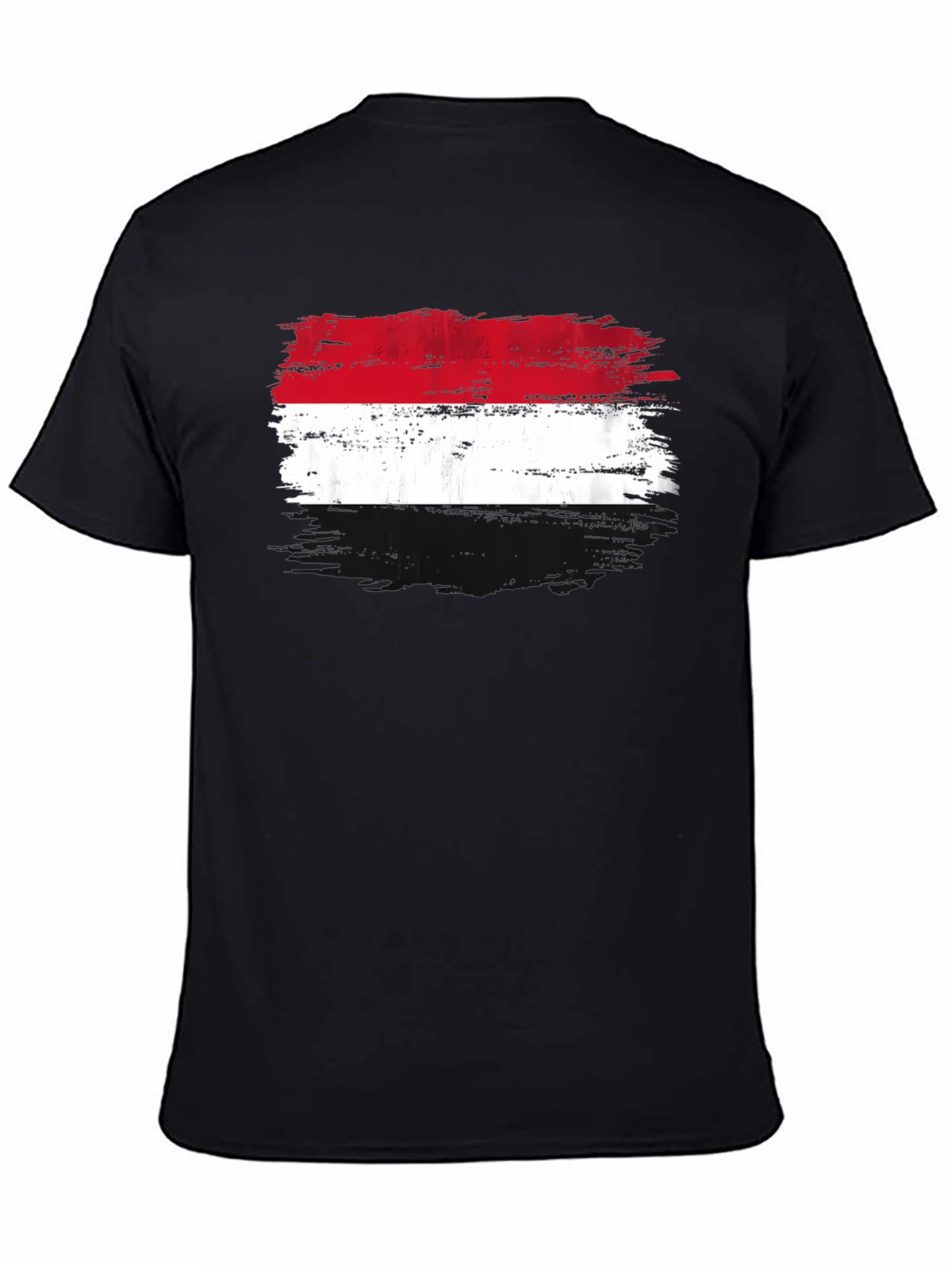 Indonesia Flag Distressed T-Shirt