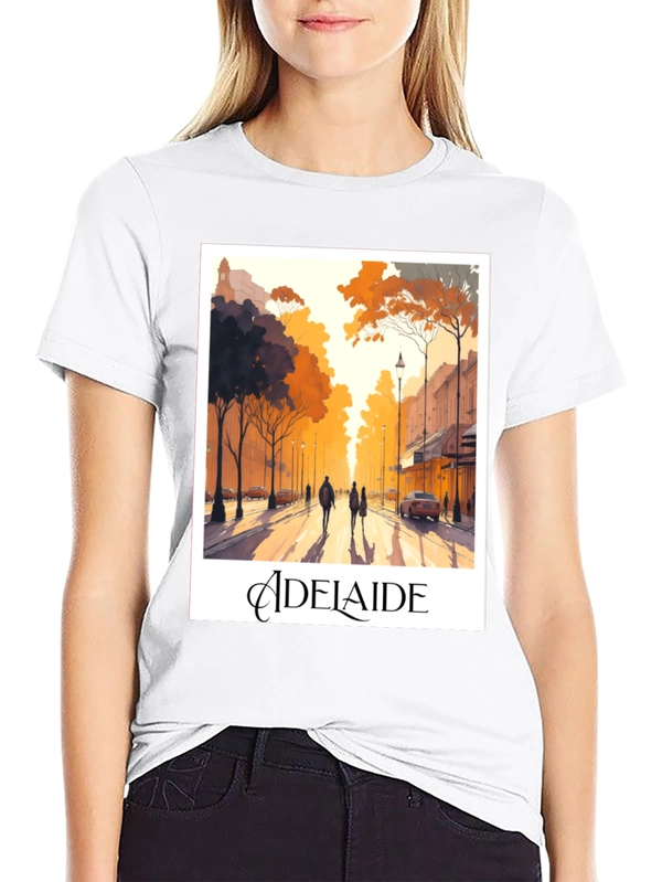 Adelaide Street Scene Graphic Tee