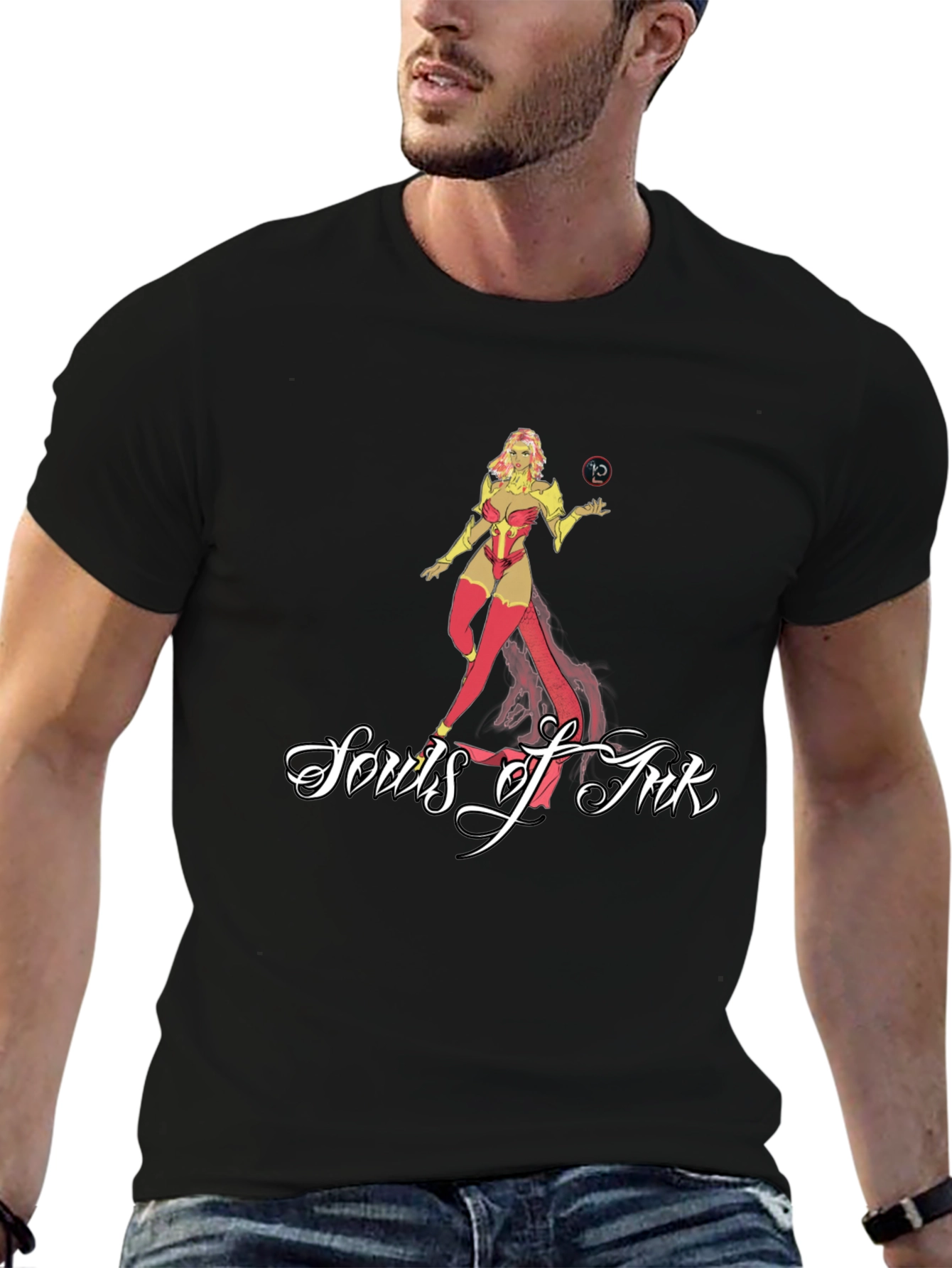 Souls of Ink Graphic Tee - Black T-Shirt